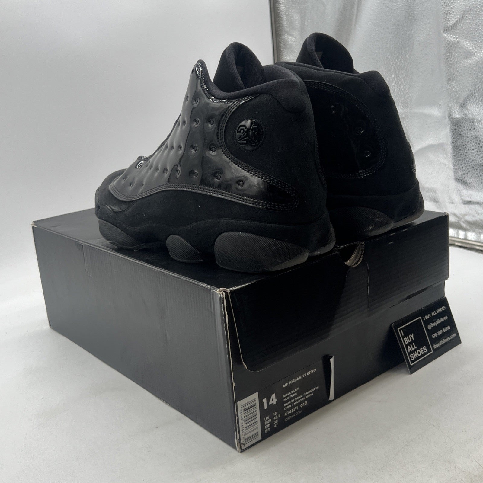 Size 14 - Air Jordan 13 Retro Cap and Gown (414571-012)