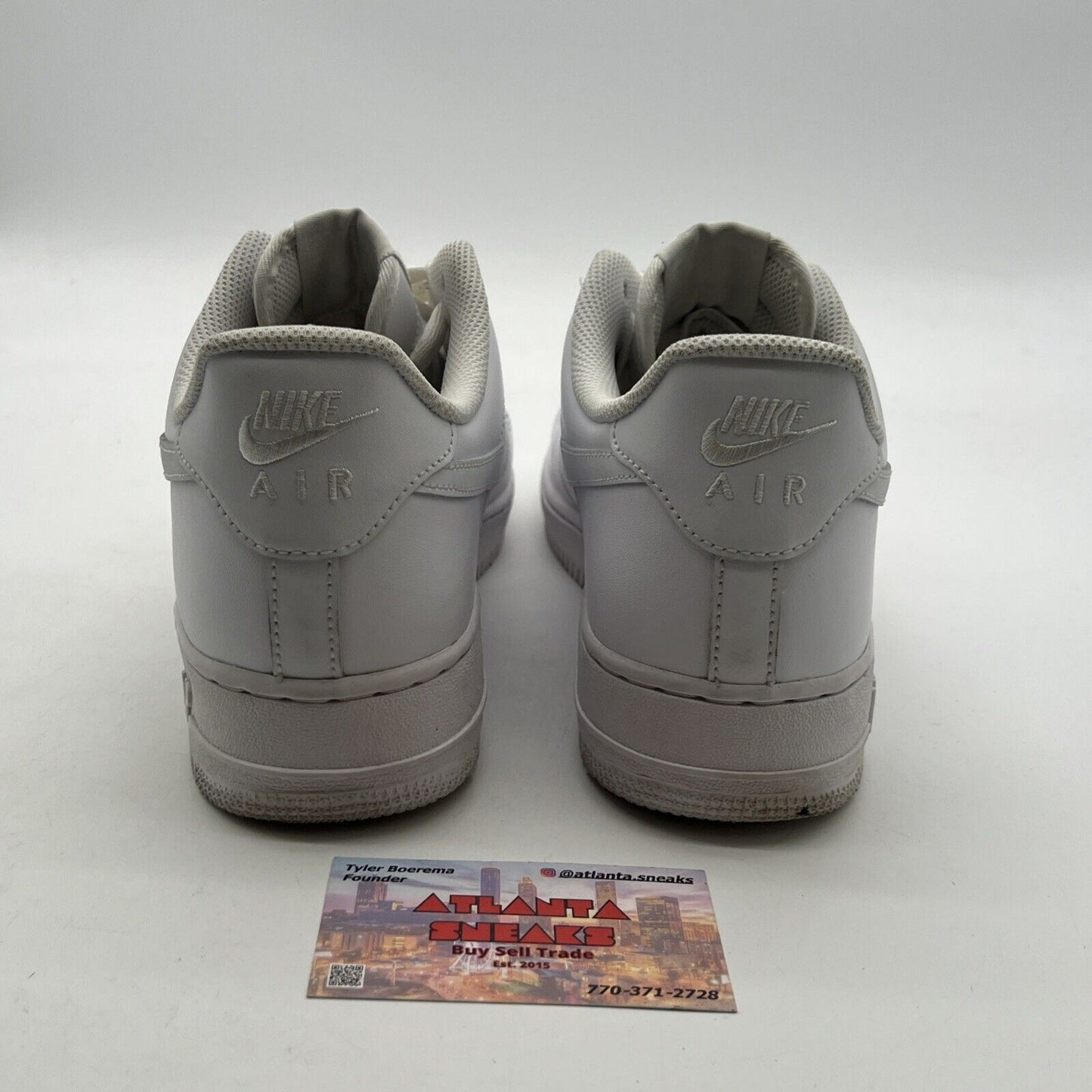 Size 10 - Nike Air Force 1 '07 Low Triple White (CW2288-111)