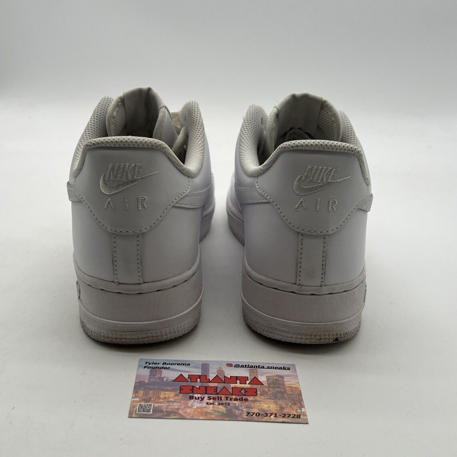 Size 10 - Nike Air Force 1 '07 Low Triple White (CW2288-111)