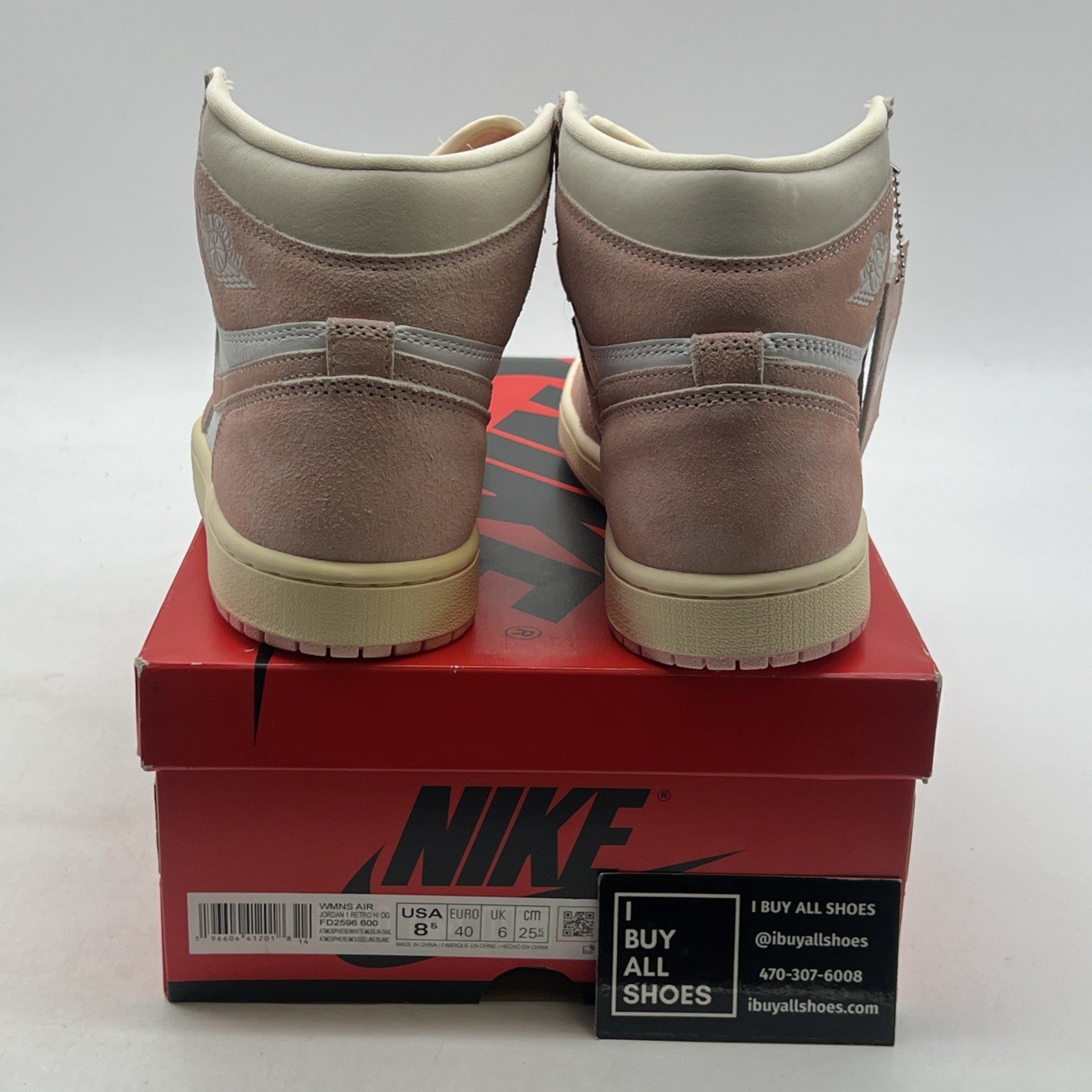 Size 8.5 - Air Jordan 1 Retro OG High Washed Pink W (FD2596-600)