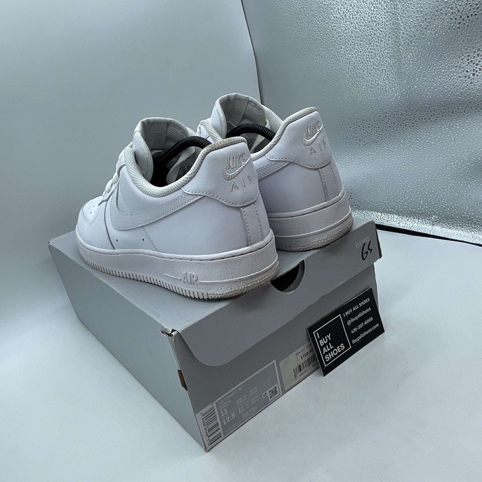 Size 11 - Nike Air Force 1 '07 Low Triple White (CW2288-111)