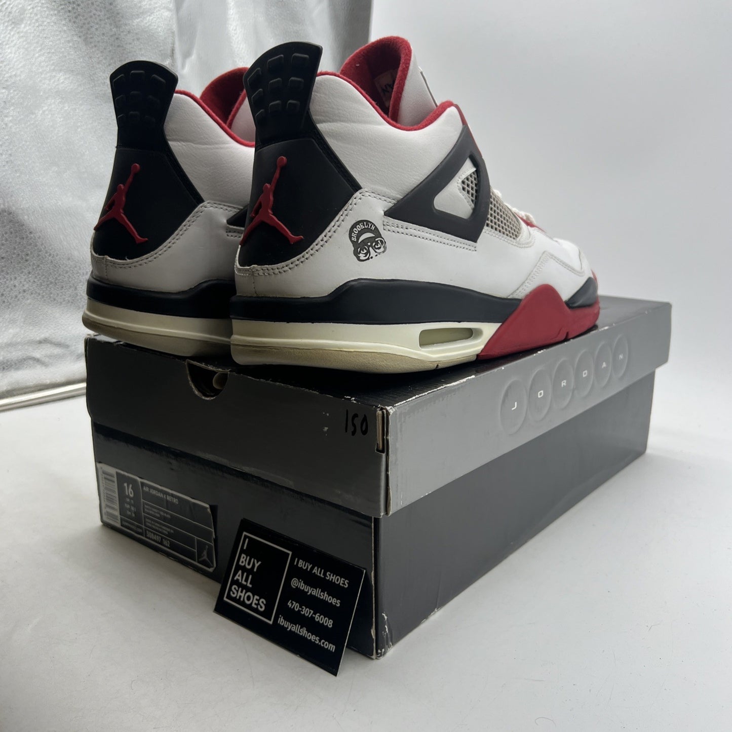 Size 16 - Air Jordan 4 Retro Mars Blackmon (308497-162)
