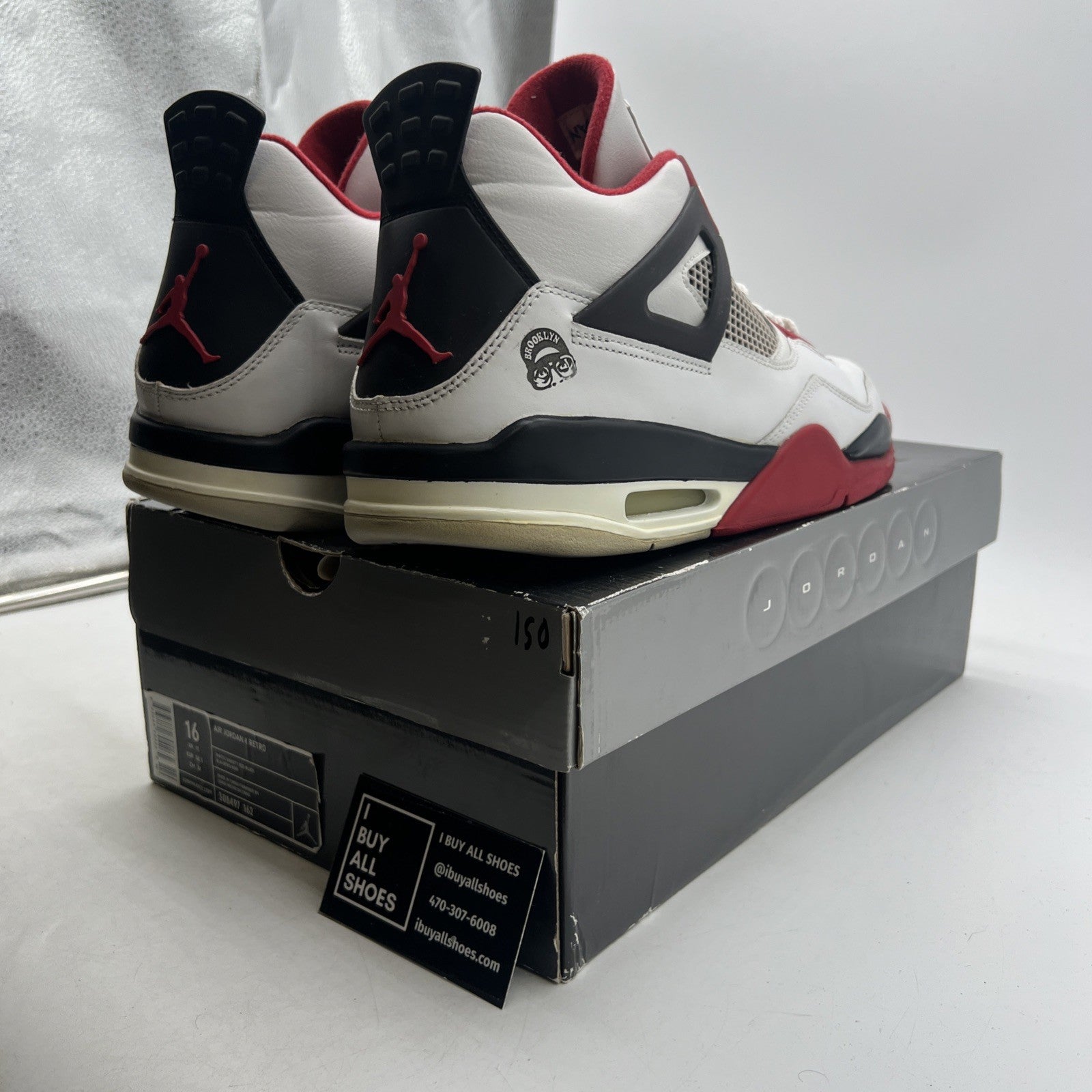 Size 16 - Air Jordan 4 Retro Mars Blackmon (308497-162)