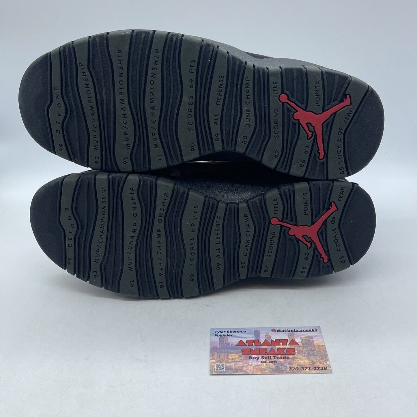 Size 10.5 - Air Jordan 10 Retro Woodland Camo Green Black Leather (310805-201)