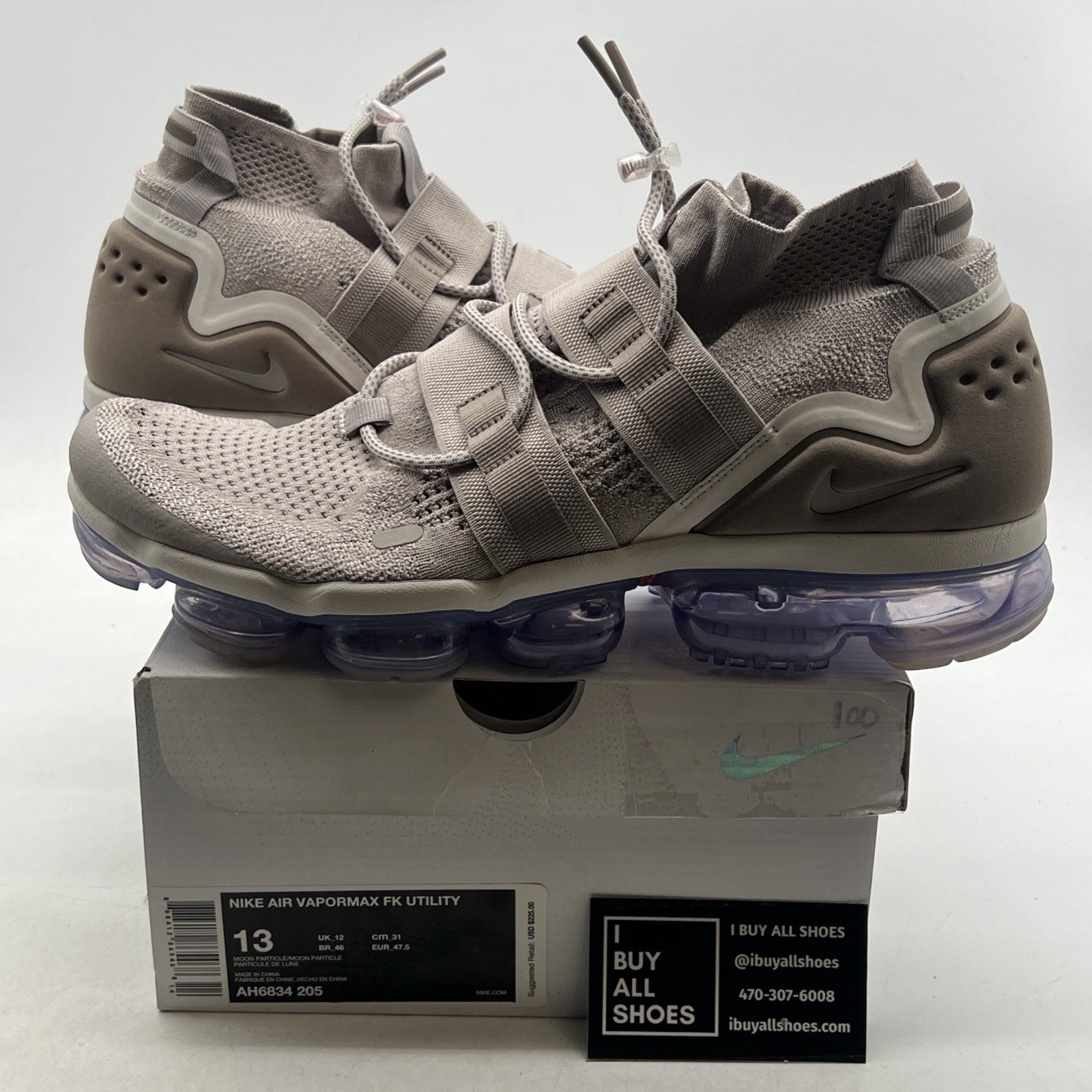Size 13 - Nike Air VaporMax Utility Moon Particle (AH6834-205)