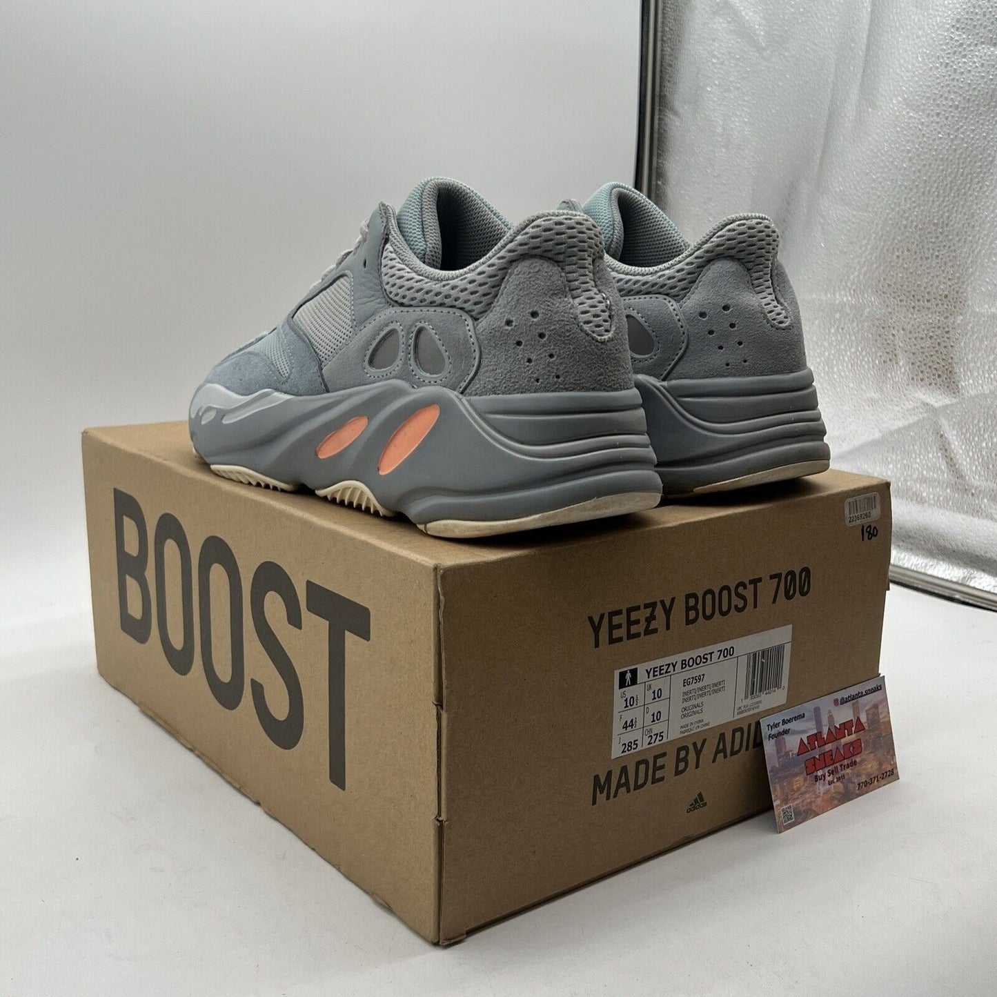 Size 10.5 - adidas Yeezy Boost 700 V1 Inertia (EG7597)