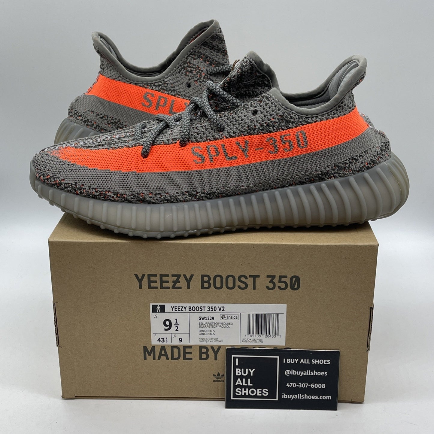 Size 9.5 - adidas Yeezy Boost 350 V2 Low Beluga Reflective Suede (GW1229)
