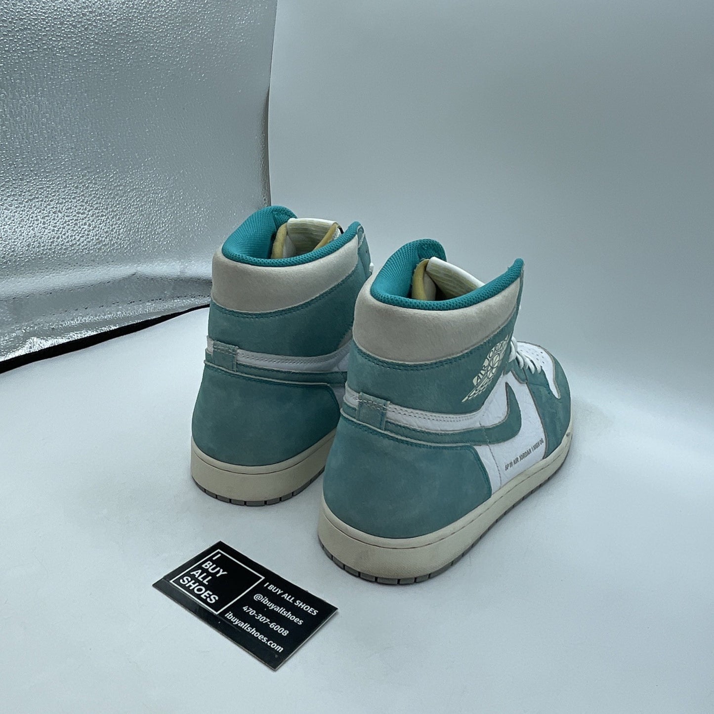 Size 14 - Air Jordan 1 Retro OG High Turbo Green (555088-311)