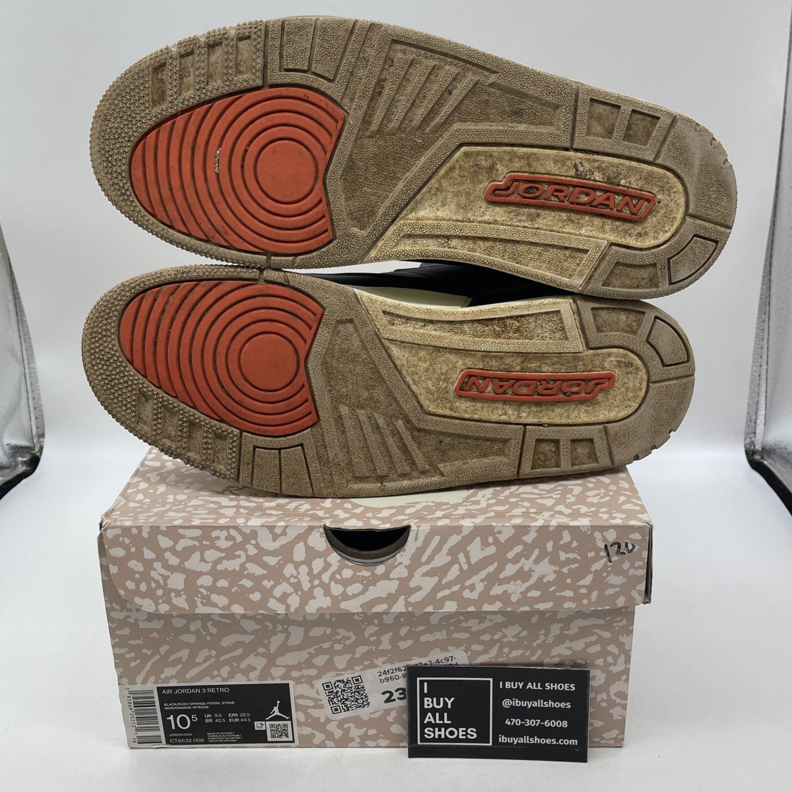 Size 10.5 - Air Jordan 3 Retro Mid Desert Elephant (CT8532-008)