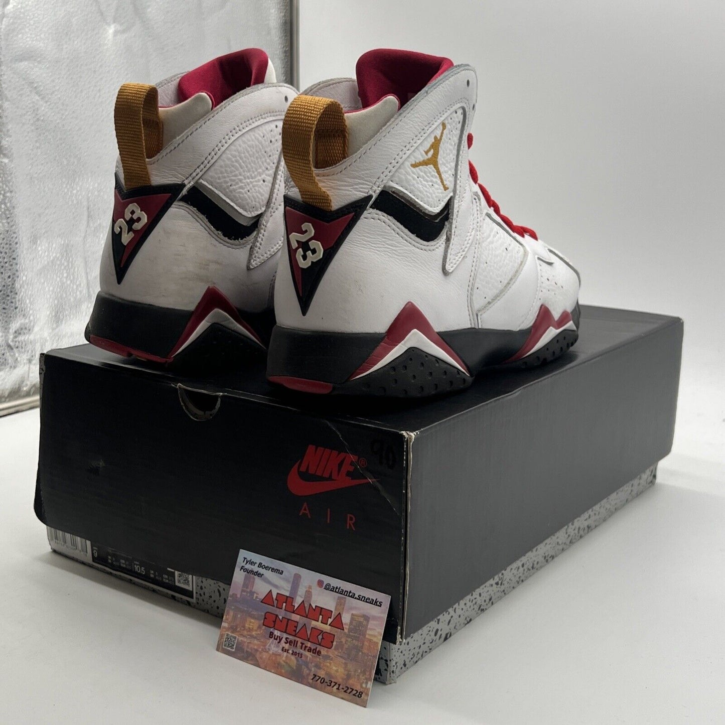 Size 9 - Air Jordan 7 Cardinal 2022 (CU9307-106)
