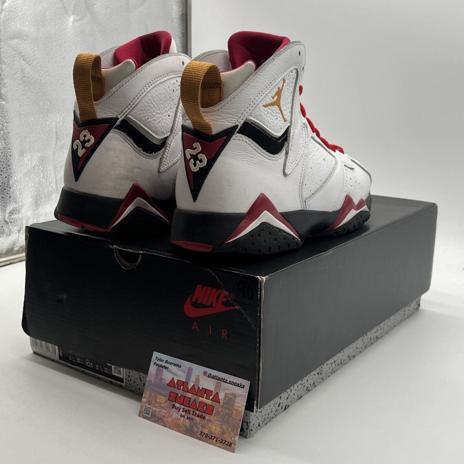 Size 9 - Air Jordan 7 Cardinal 2022 (CU9307-106)
