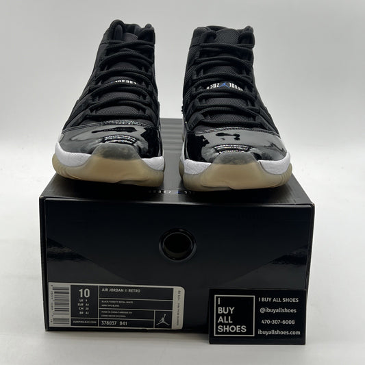 Size 10 - Air Jordan 11 Retro 2009 Space Jam (378037-041)