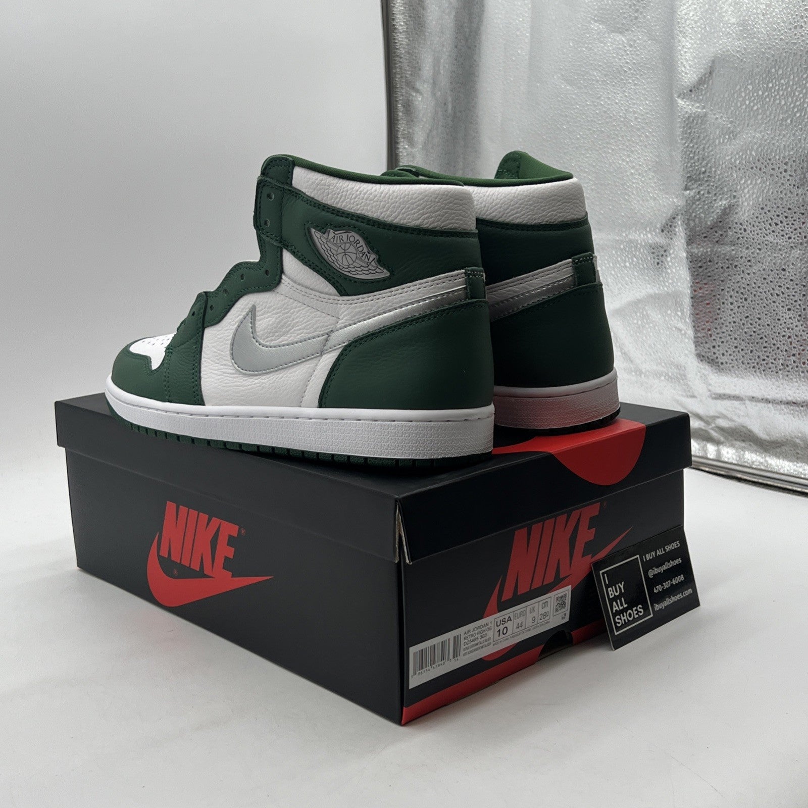 Size 10 - Air Jordan 1 Retro OG High Gorge Green (DZ5485-303)