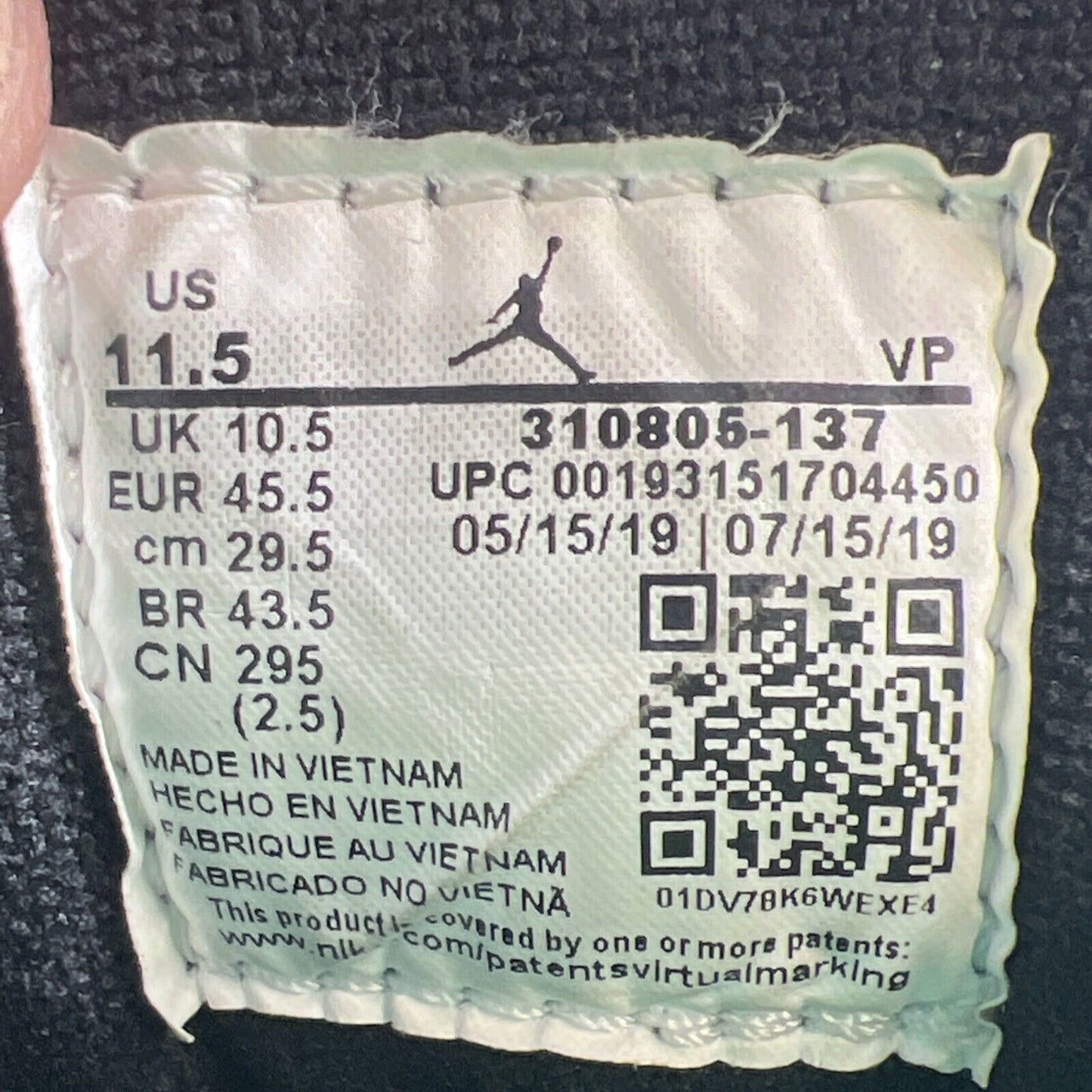 Size 11.5 - Air Jordan 10 Retro 2019 Seattle (310805-137)