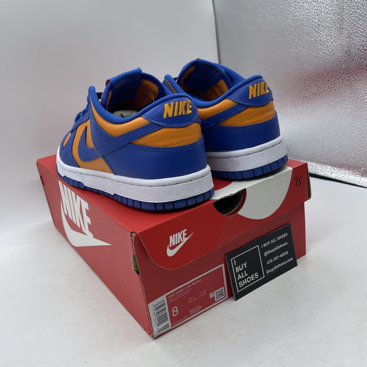 Size 8 - Nike Dunk Low Knicks (DV0833-800)