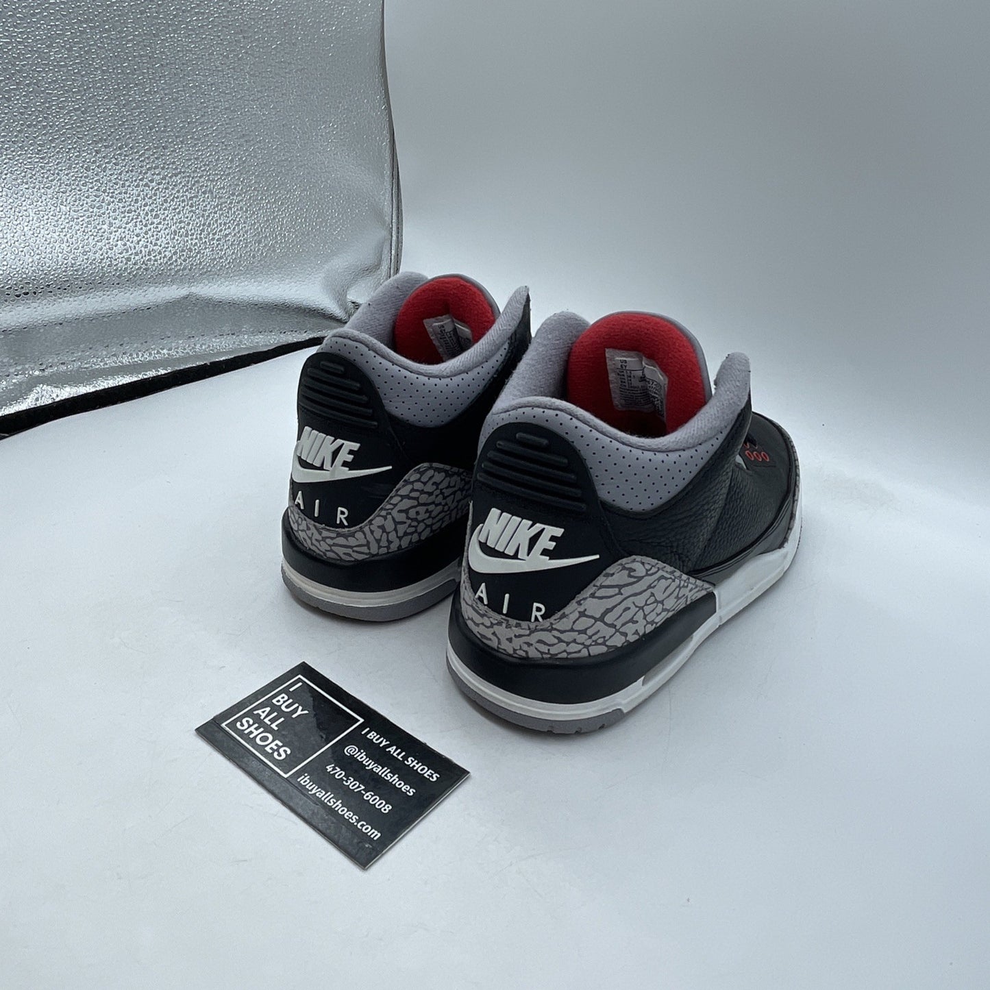 Size 6Y - Air Jordan 3 Retro OG 2024 Black Cement (DM0967-010)