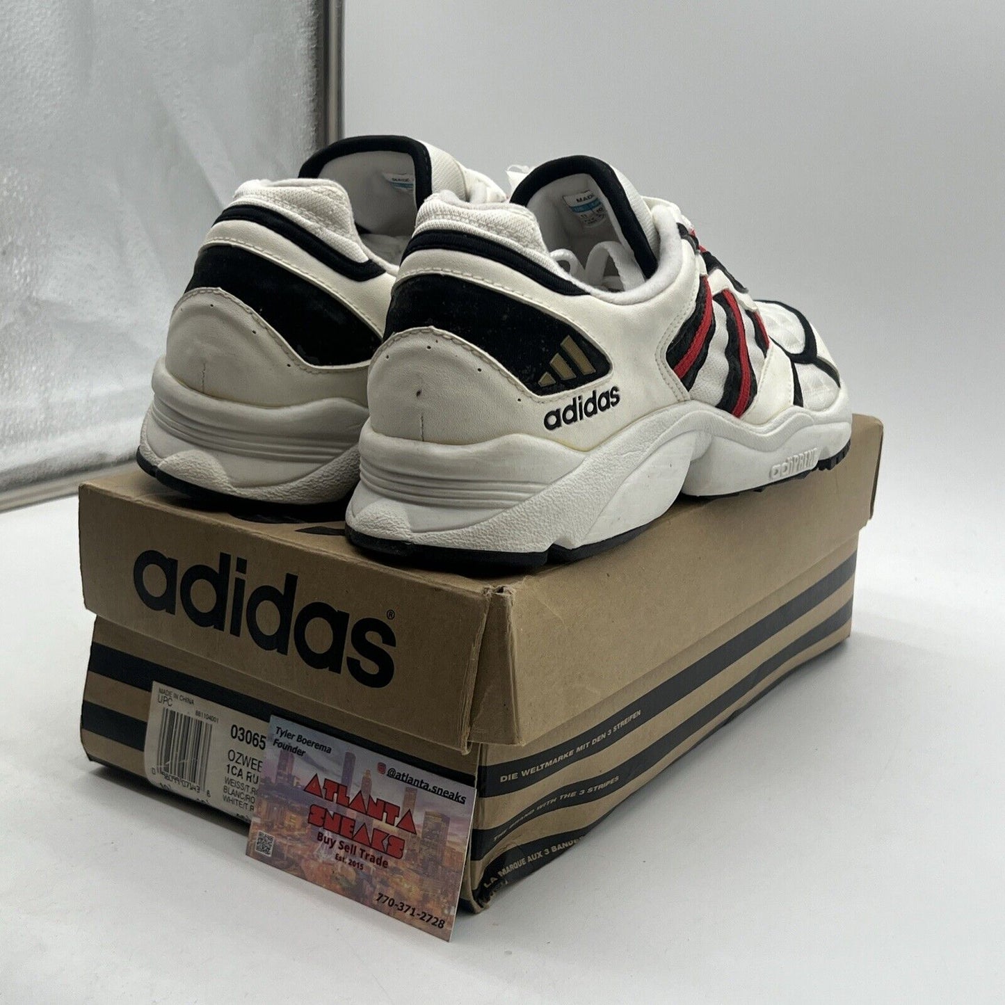 Size 11 - Vintage Adidas Ozweego Blue Millenium R 2005 (030654)