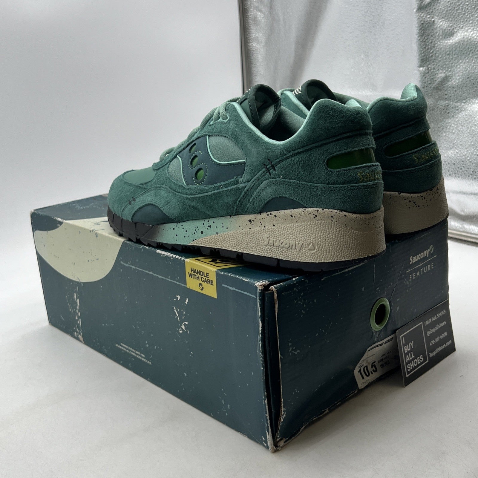 Size 10.5 - Saucony Feature x Shadow 6000 Living Fossil (S70429-1)