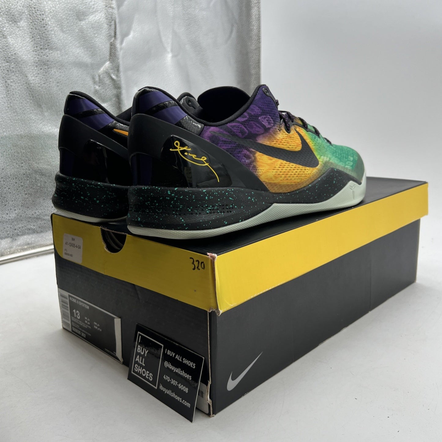 Size 13 - Nike Kobe 8 Easter - (555035-302)