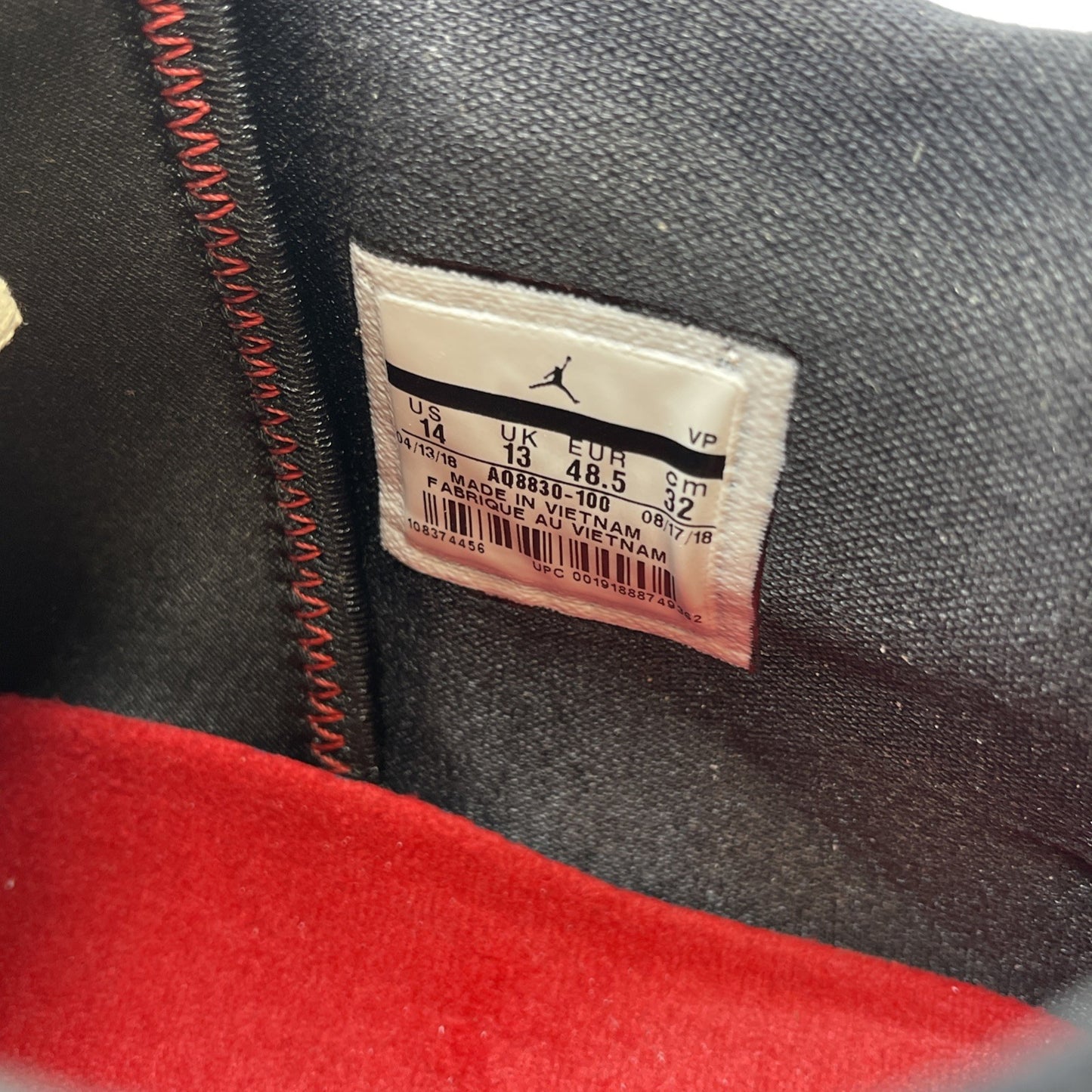 Size 14 - Air Jordan 33 Future of Flight (AQ8830-100)