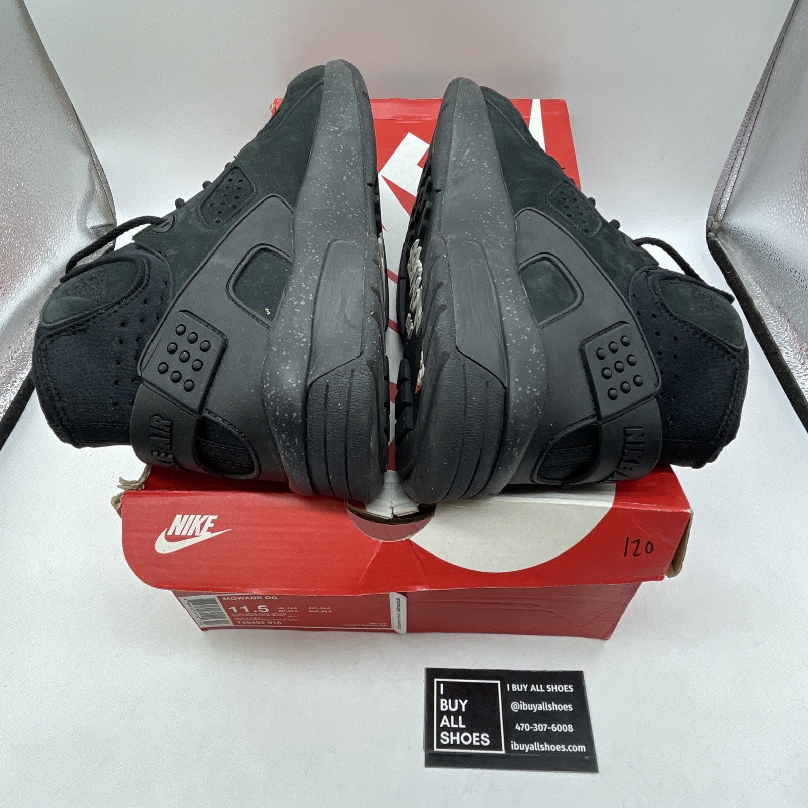 Size 11.5 - Nike Air ACG Mowabb OG Black (749492-018)