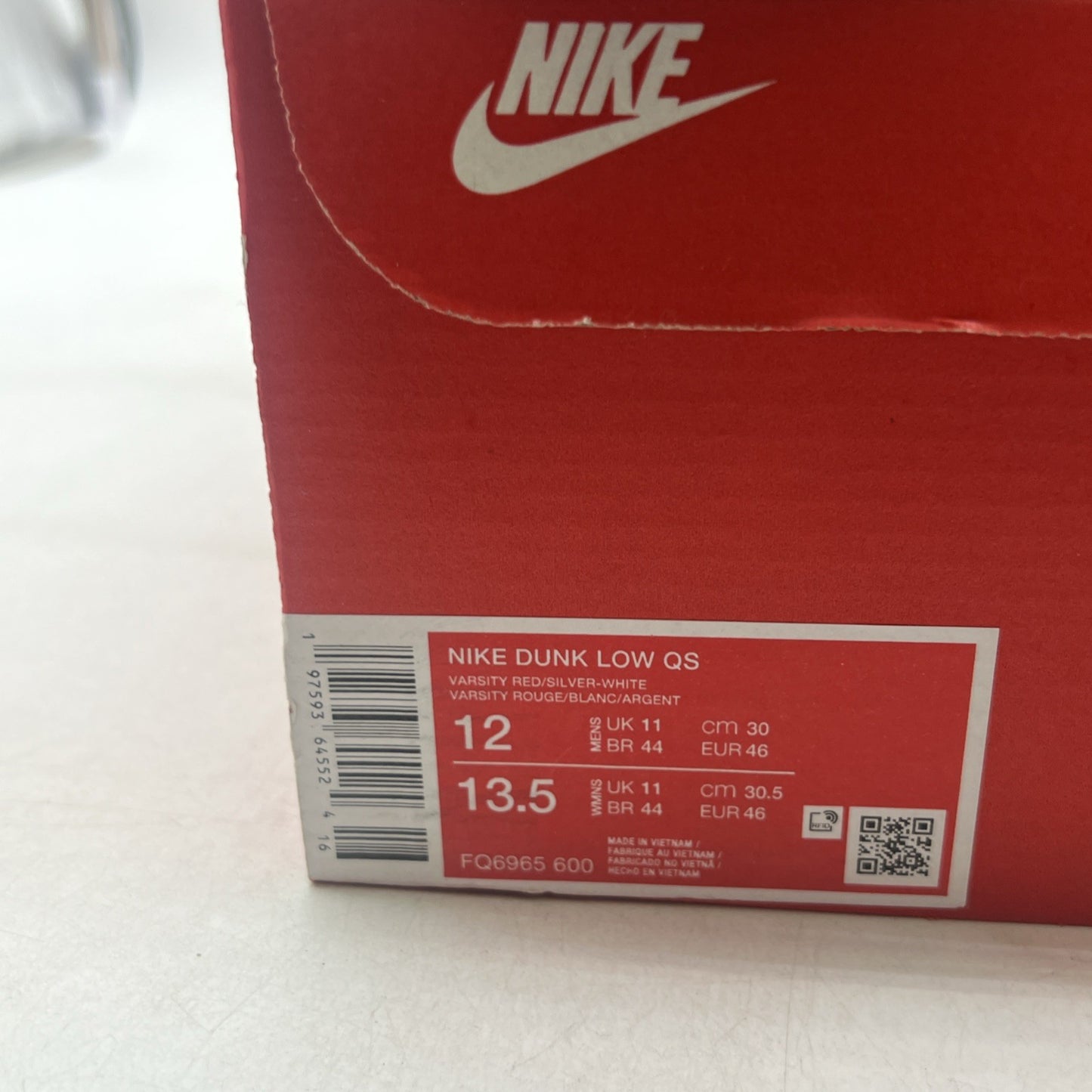 Size 12 - Nike Dunk CO.JP 2024 Low Reverse Ultraman (FQ6965-600)