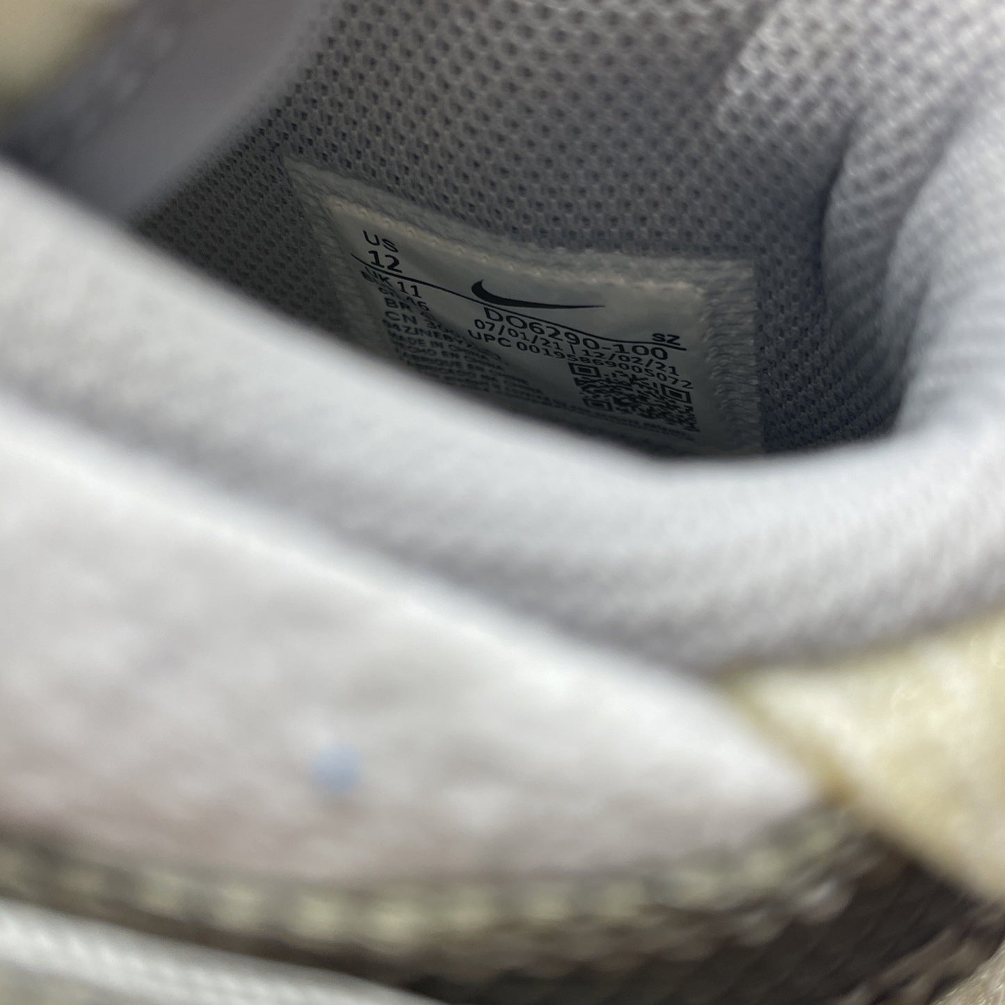 Size 12 - Nike Air Force 1 x Off-White White 2022 Grey Suede (DO6290-100)