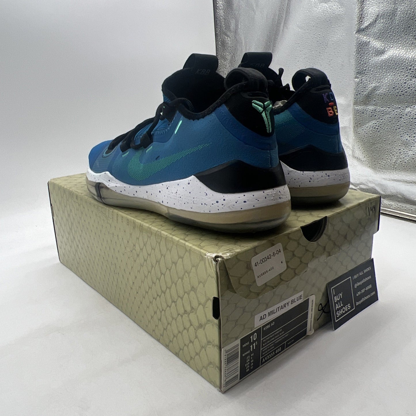 Size 10 - Nike Kobe A.D. 2018 Military Blue (AV3555-400)