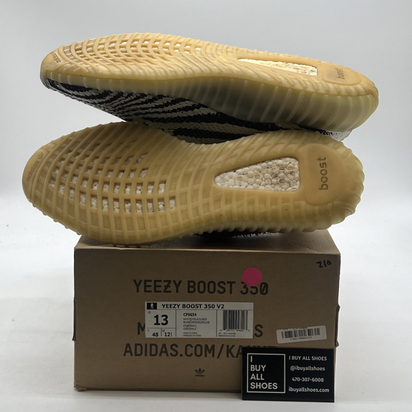 Size 13 - adidas Yeezy Boost 350 V2 Low Zebra (CP9654)