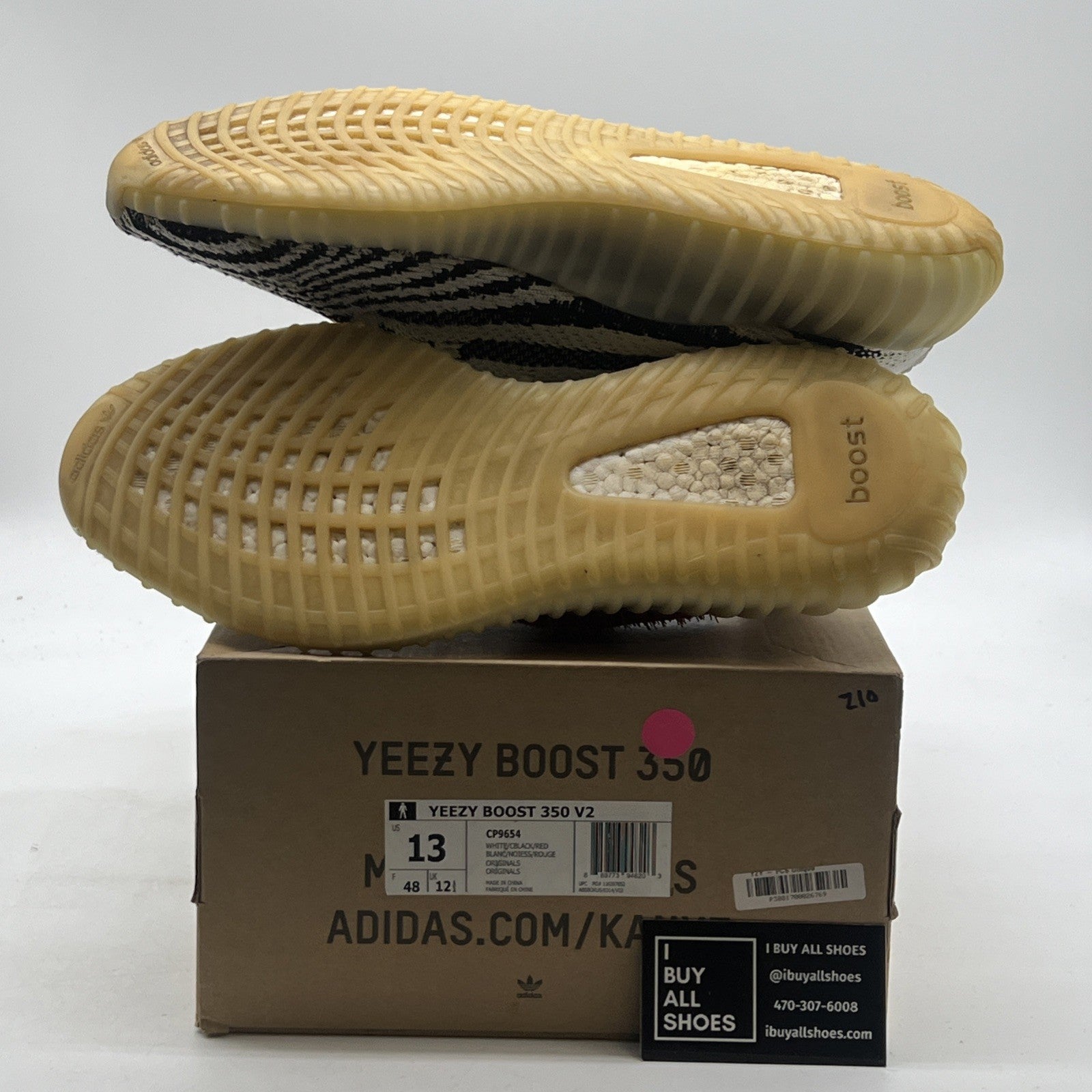 Size 13 - adidas Yeezy Boost 350 V2 Low Zebra (CP9654)