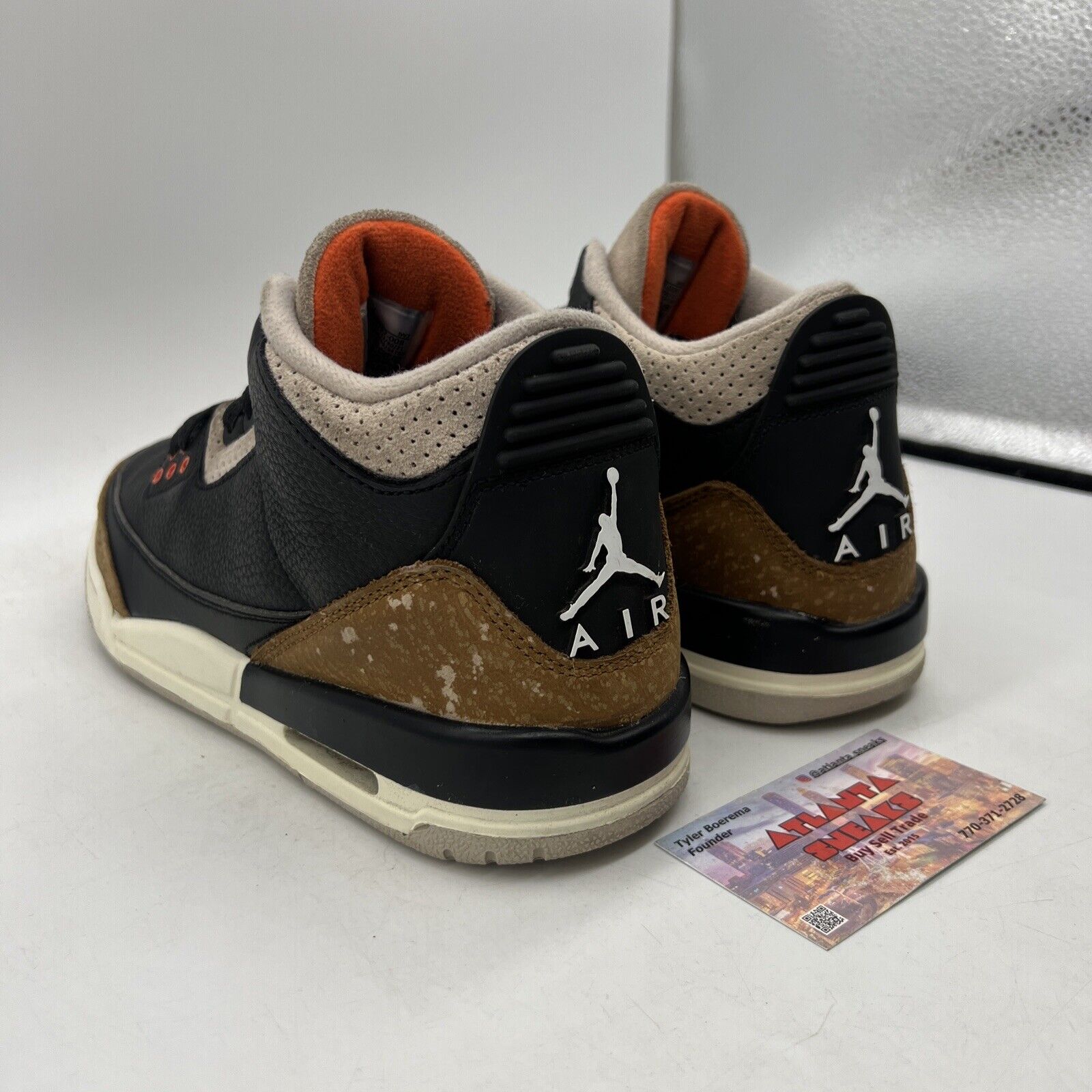 Size 7Y (GS) - Jordan 3 Retro Mid Desert Elephant Black Brown White (DM0967-008)