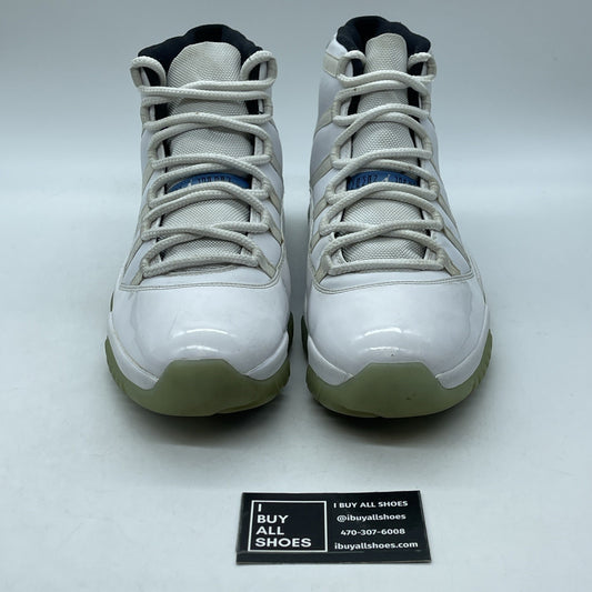 Size 12 - Jordan 11 Retro High Legend Blue White Leather (378037-117)