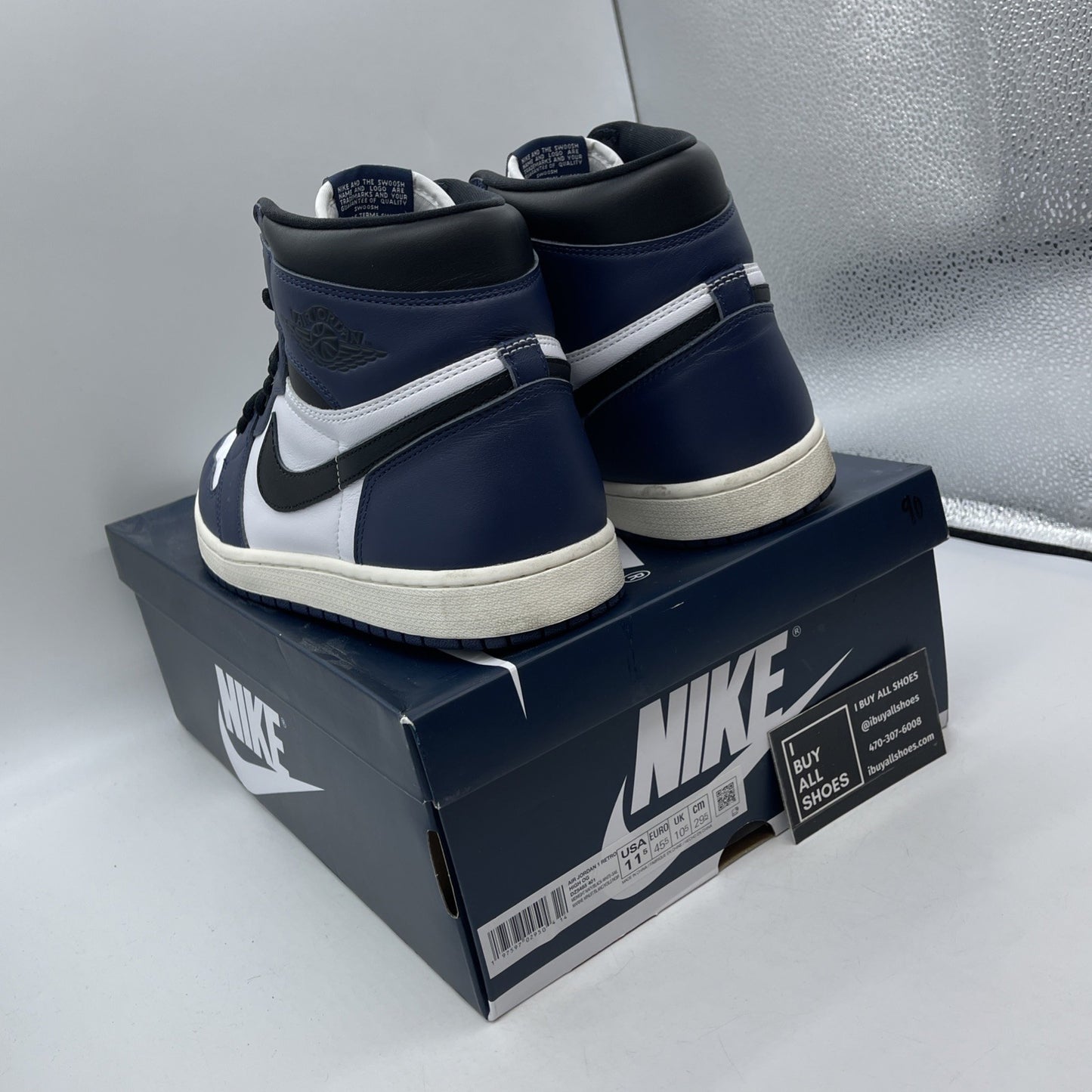 Size 11.5 - Air Jordan 1 Retro OG High Midnight Navy (DZ5485-401)