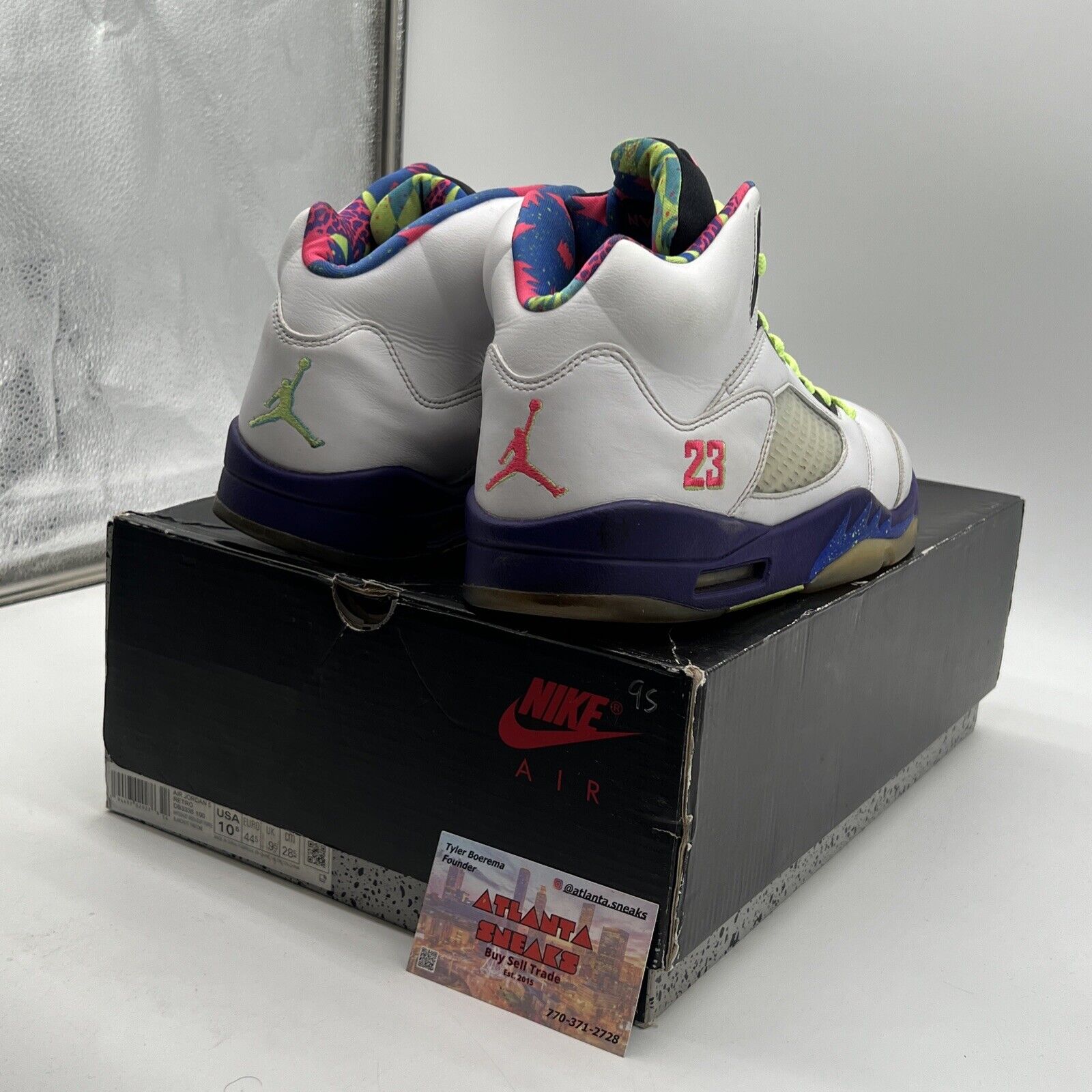 Size 10.5 - Jordan 5 Retro Alternate Bel-Air 2020 (DB3335-100)