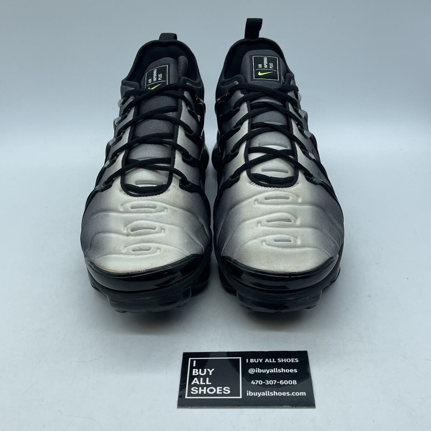 Size 12 - Nike Air VaporMax Plus Neon 95 Green White Grey Black (924453-009)