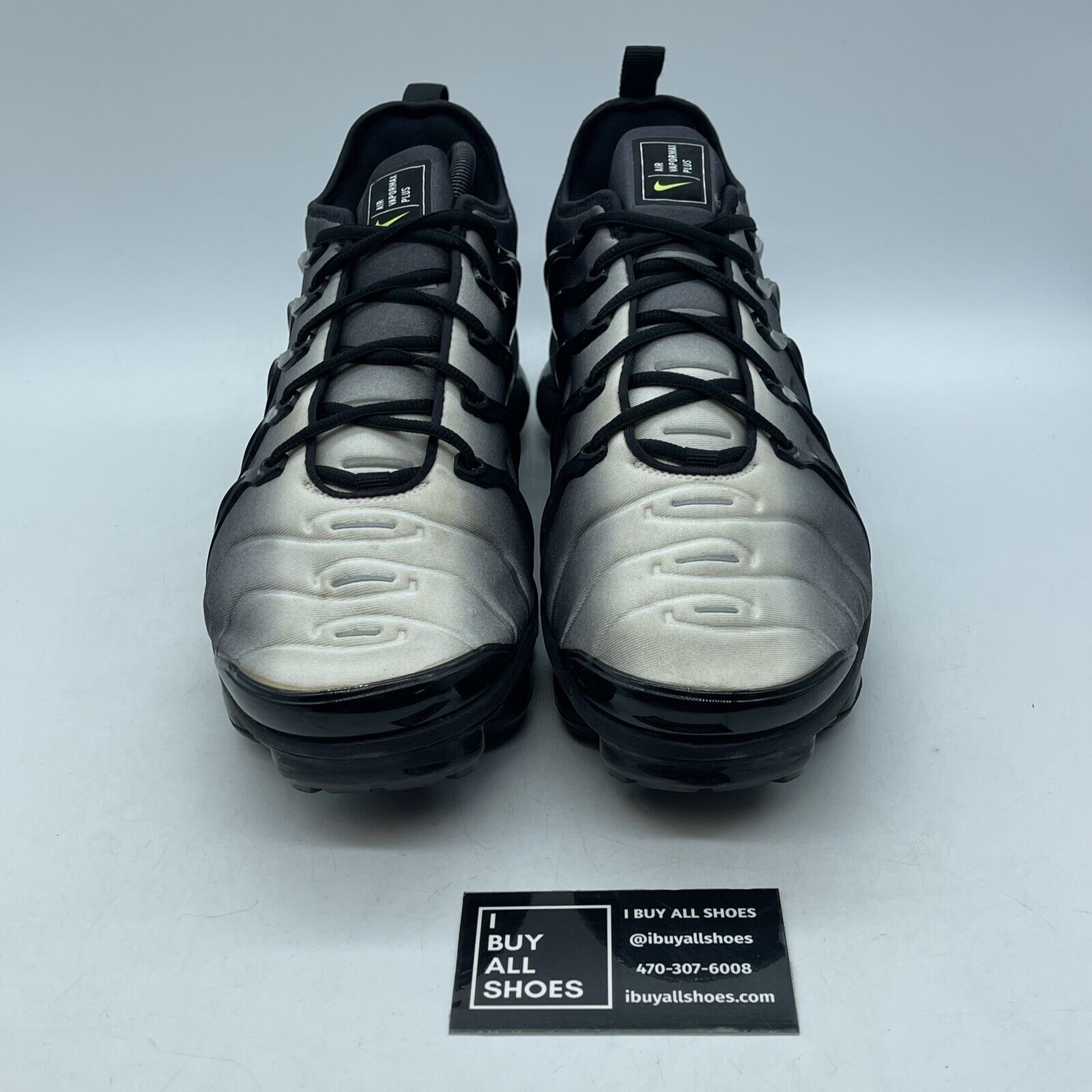 Size 12 - Nike Air VaporMax Plus Neon 95 Green White Grey Black (924453-009)