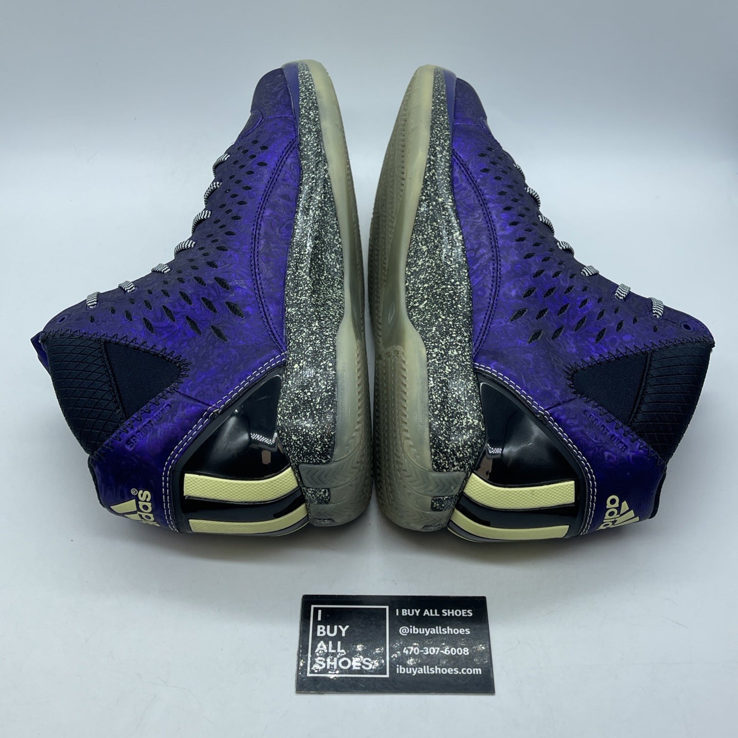 Size 13 - adidas D Rose 3 Night Before Christmas Black Purple (G59648)