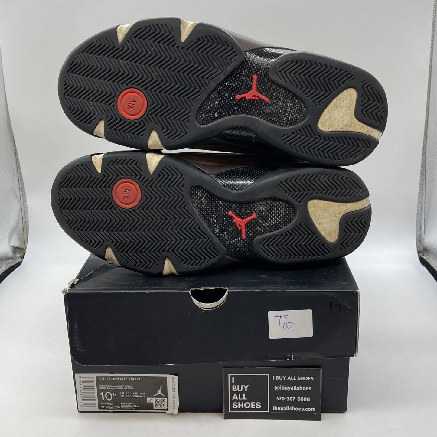 Size 10.5 - Air Jordan 14 Retro Winterized Brown Black Suede (DO9406-200)