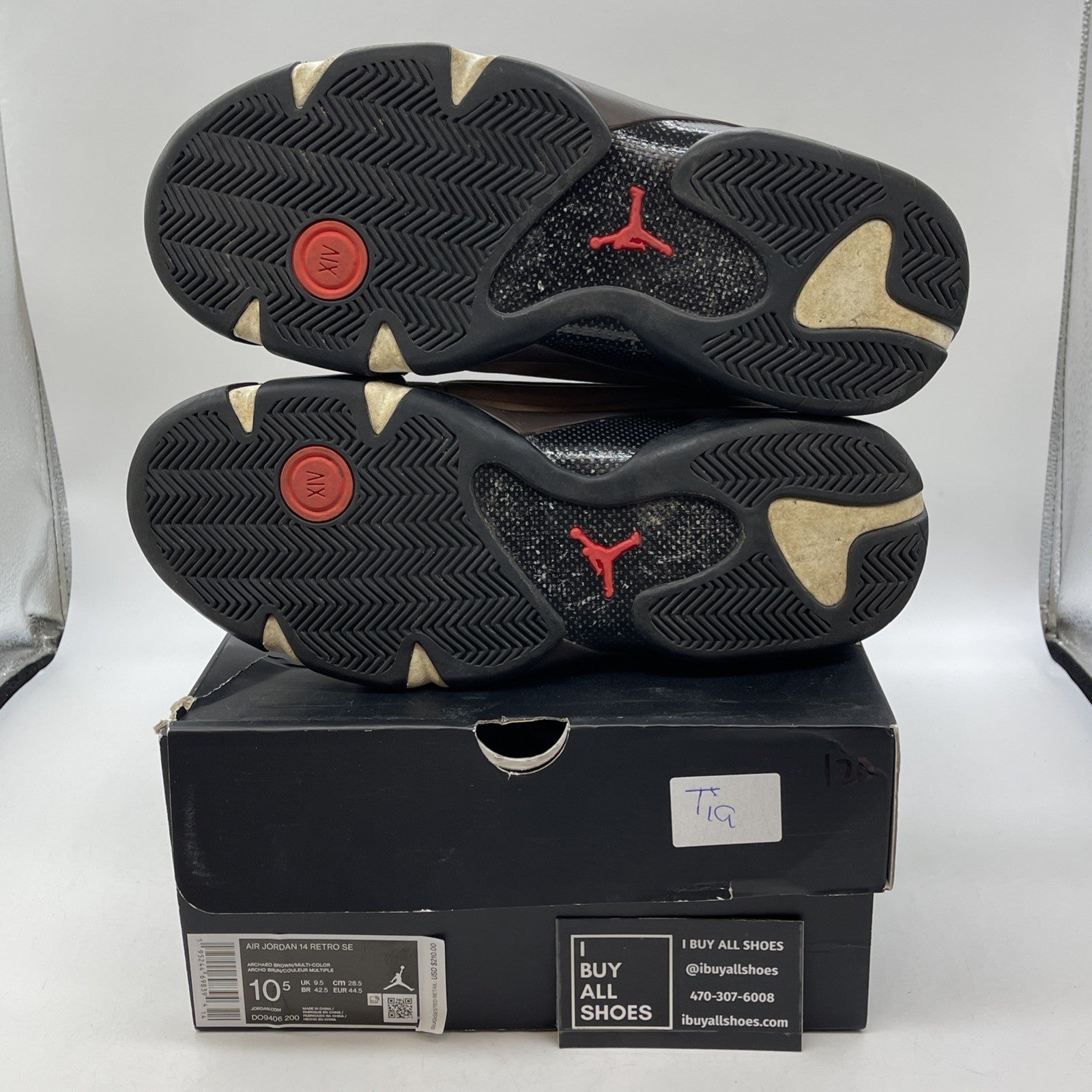 Size 10.5 - Air Jordan 14 Retro Winterized Brown Black Suede (DO9406-200)