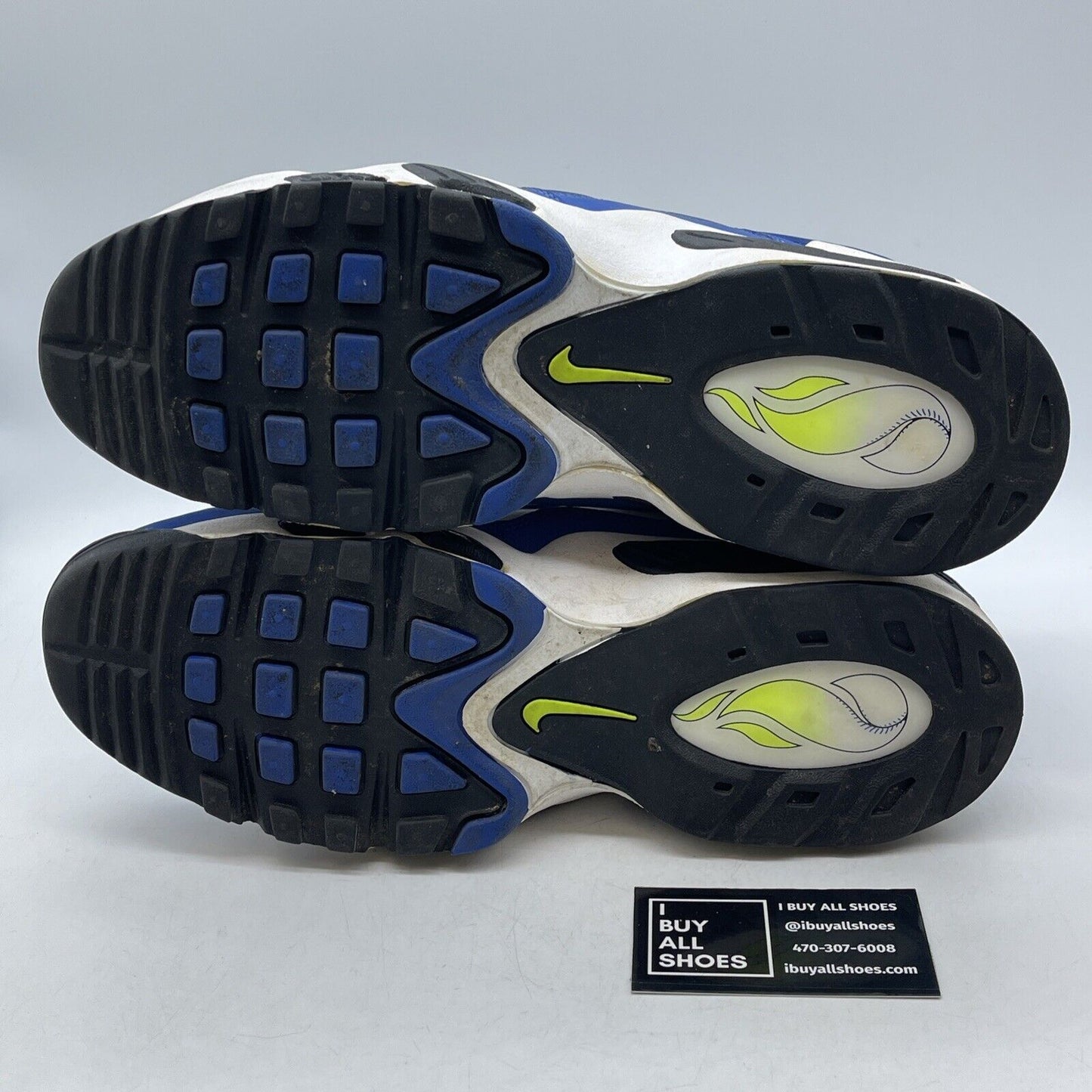 Size 11.5 - Nike Air Griffey Max 1 2021 Varsity Royal White Suede (DJ5161-400)