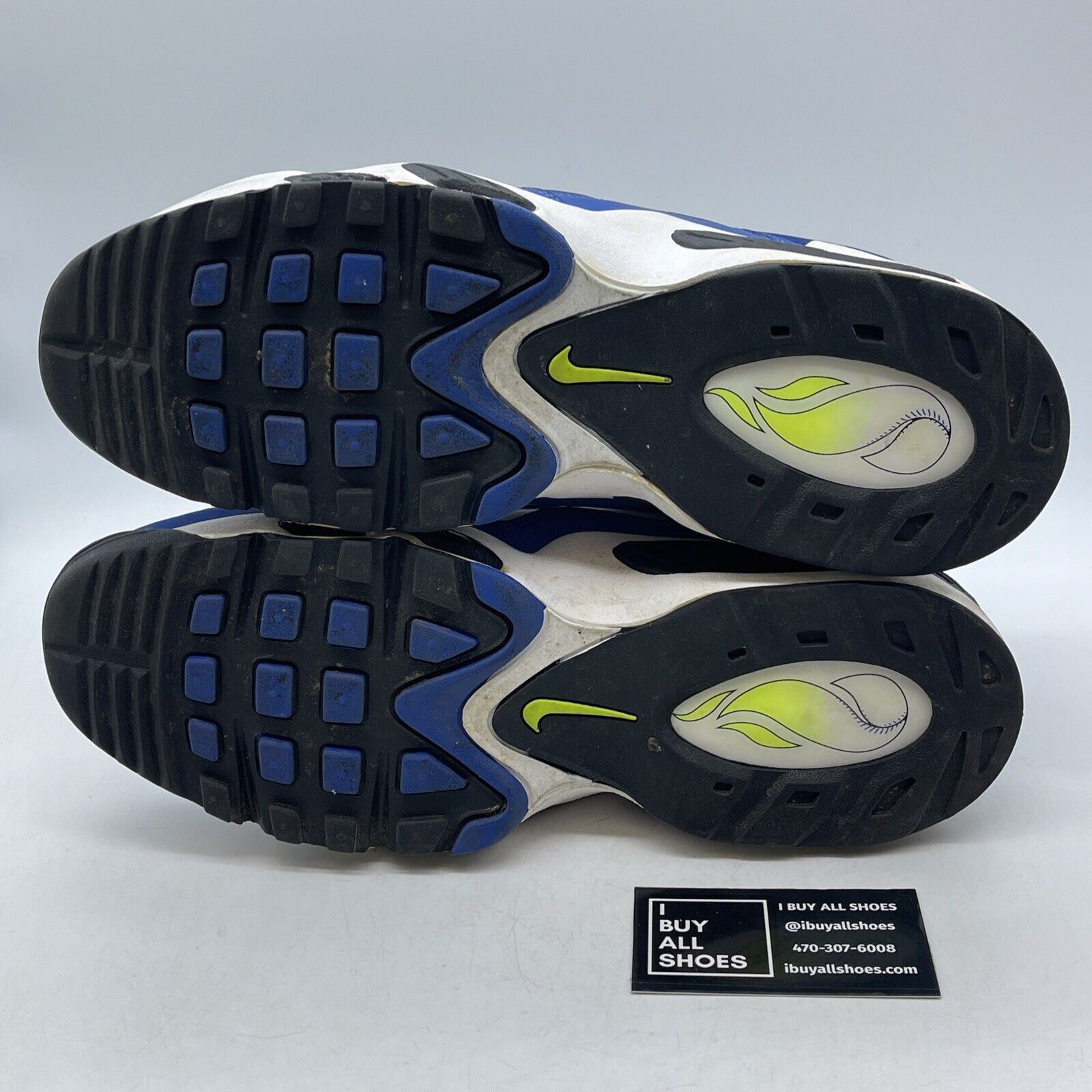 Size 11.5 - Nike Air Griffey Max 1 2021 Varsity Royal White Suede (DJ5161-400)
