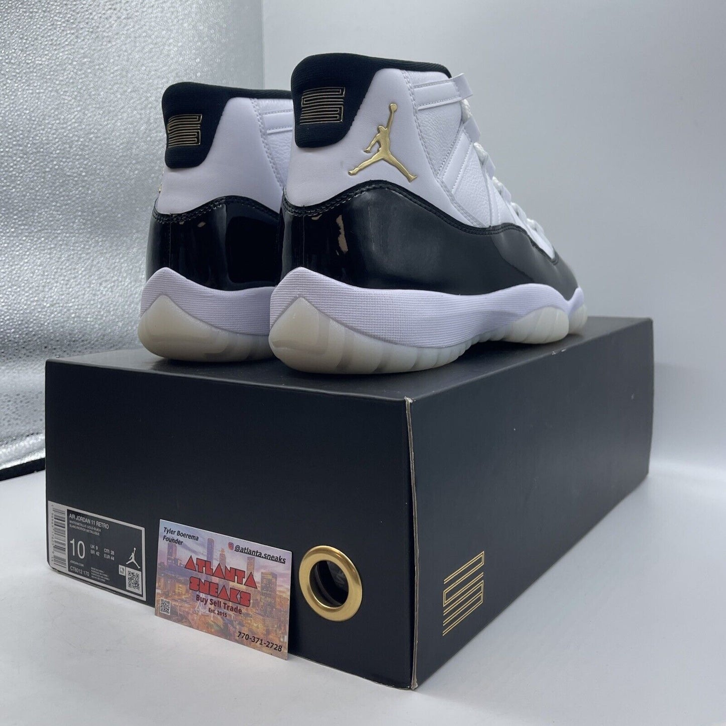 Size 10 - Jordan 11 Retro Mid Gratitude / Defining Moments Black (CT8012-170)