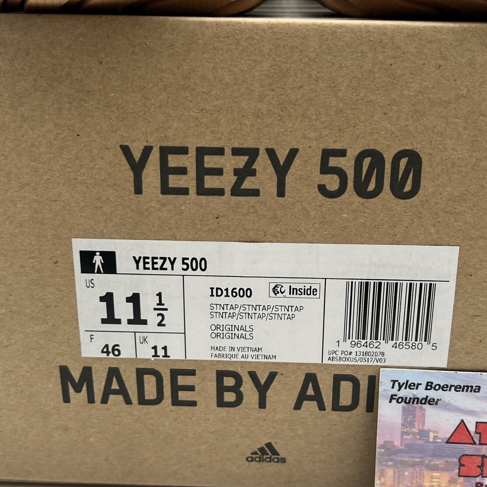 Size 11.5 Yeezy 500 Stone Taupe (ID1600)