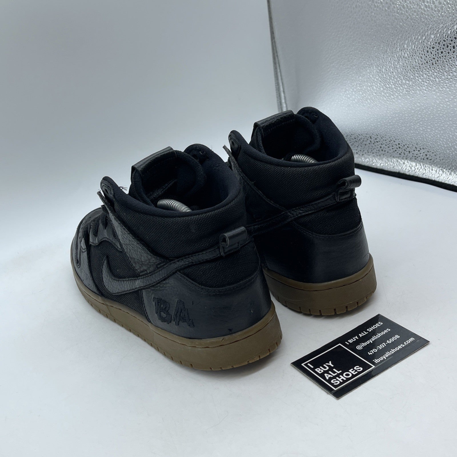 Size 10 - Nike AntiHero x SB Zoom Dunk Pro High Antihero Leather (AH9613-001)