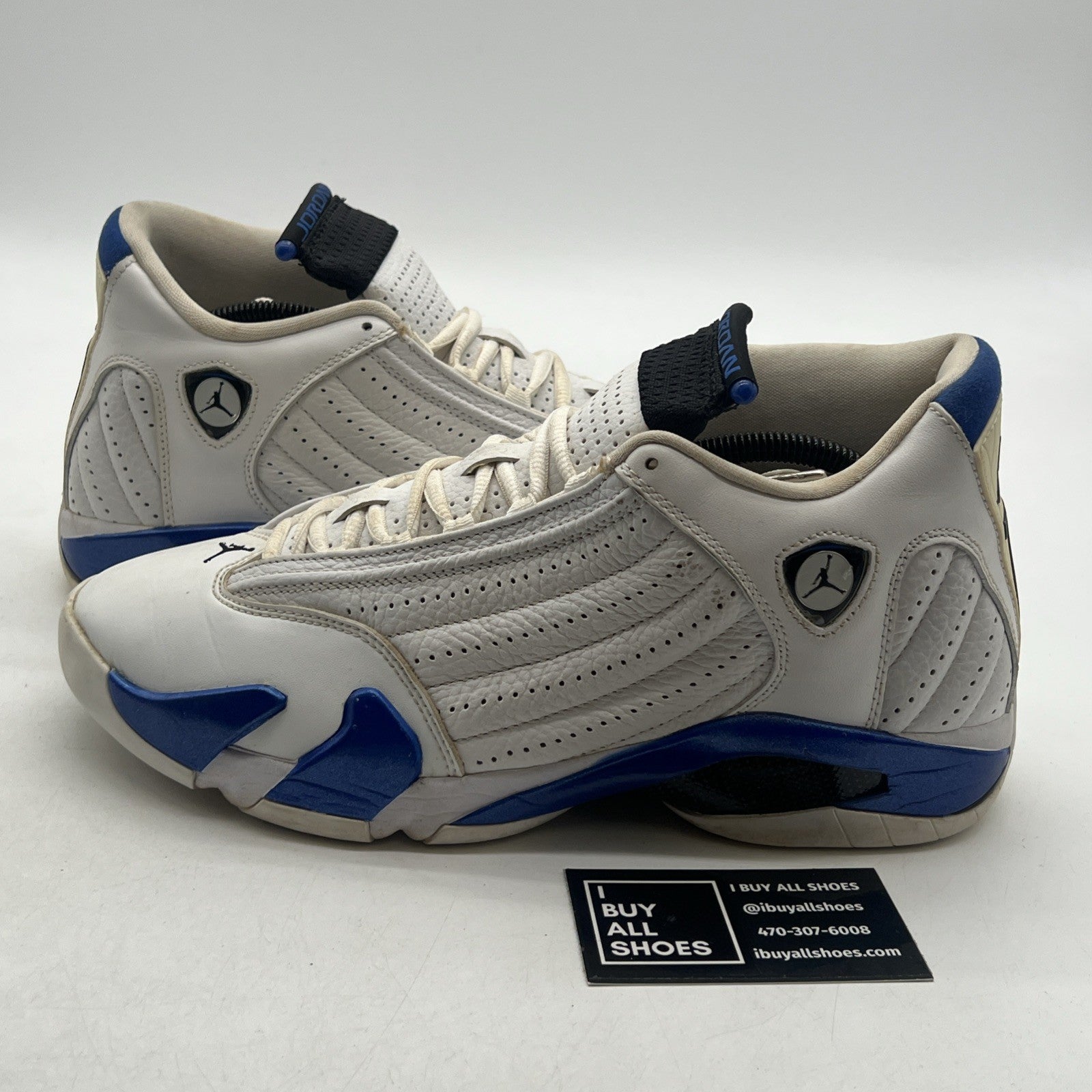 Size 9.5 - Air Jordan 14 Retro Hyper Royal (487471-104)