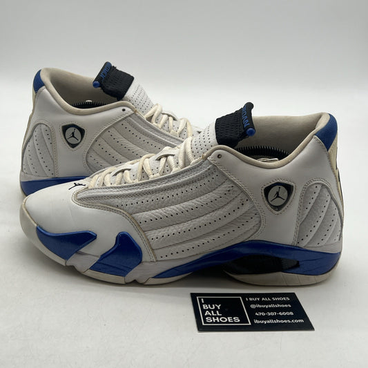 Size 9.5 - Air Jordan 14 Retro Hyper Royal (487471-104)