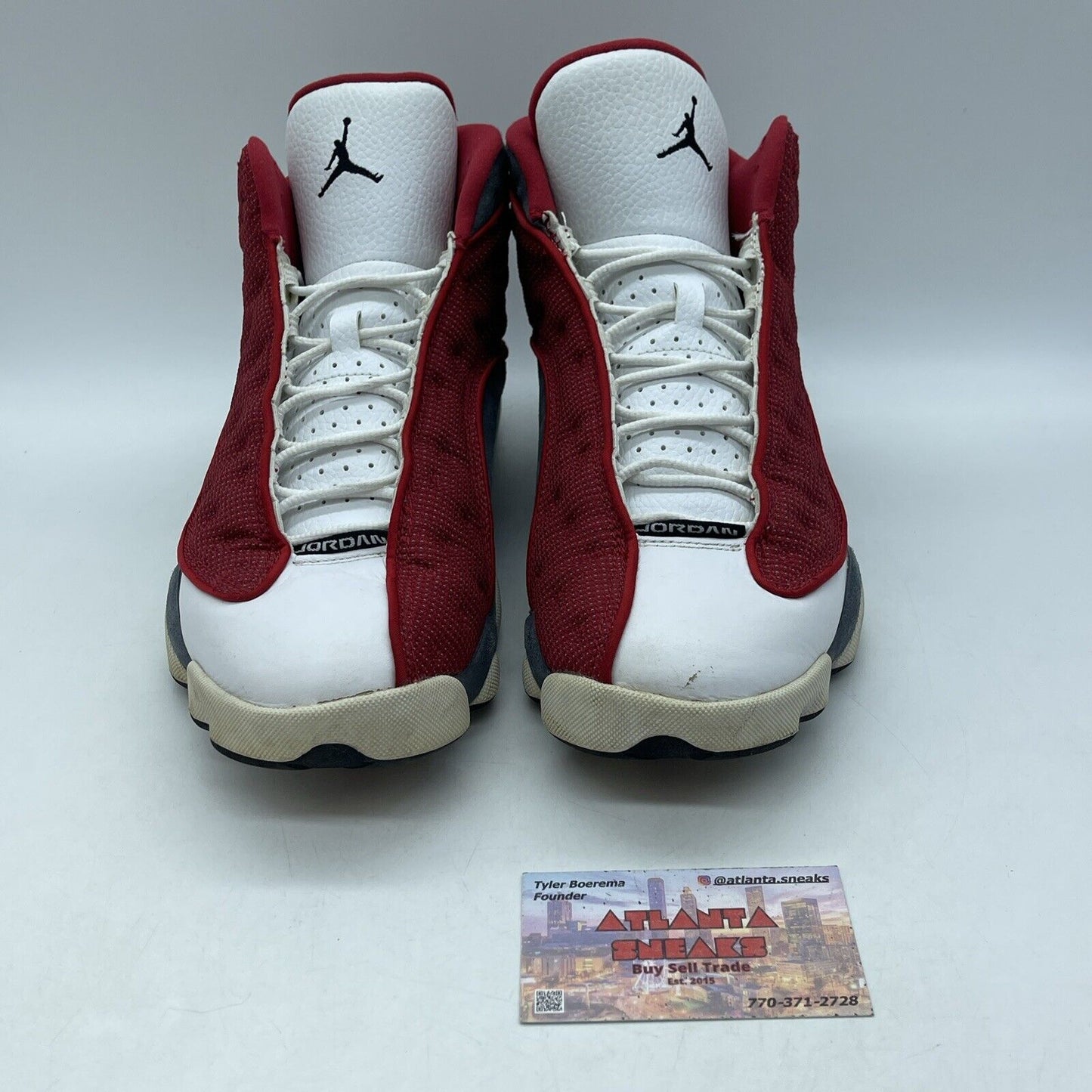 Size 10 - Jordan 13 Red Grey Suede White Leather (DJ5982-600)