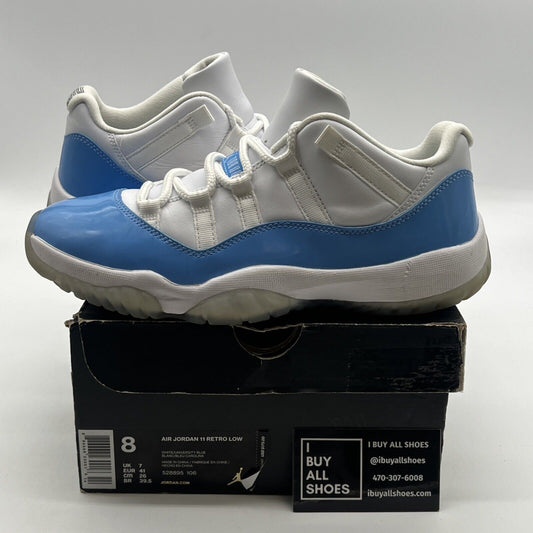 Size 8 - Air Jordan 11 Retro Low UNC 2017 (528895-106)