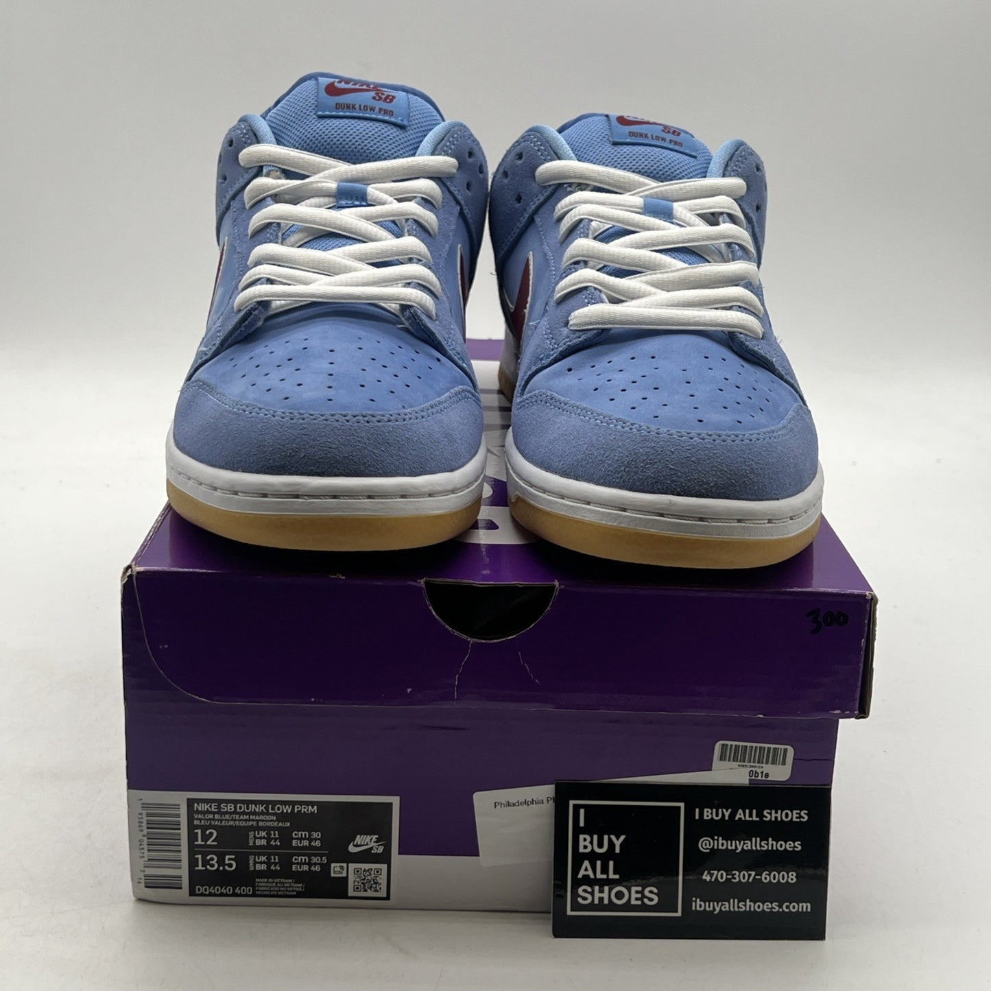 Size 12 - Nike SB Dunk Low Premium Philadelphia Phillies (DQ4040-400)