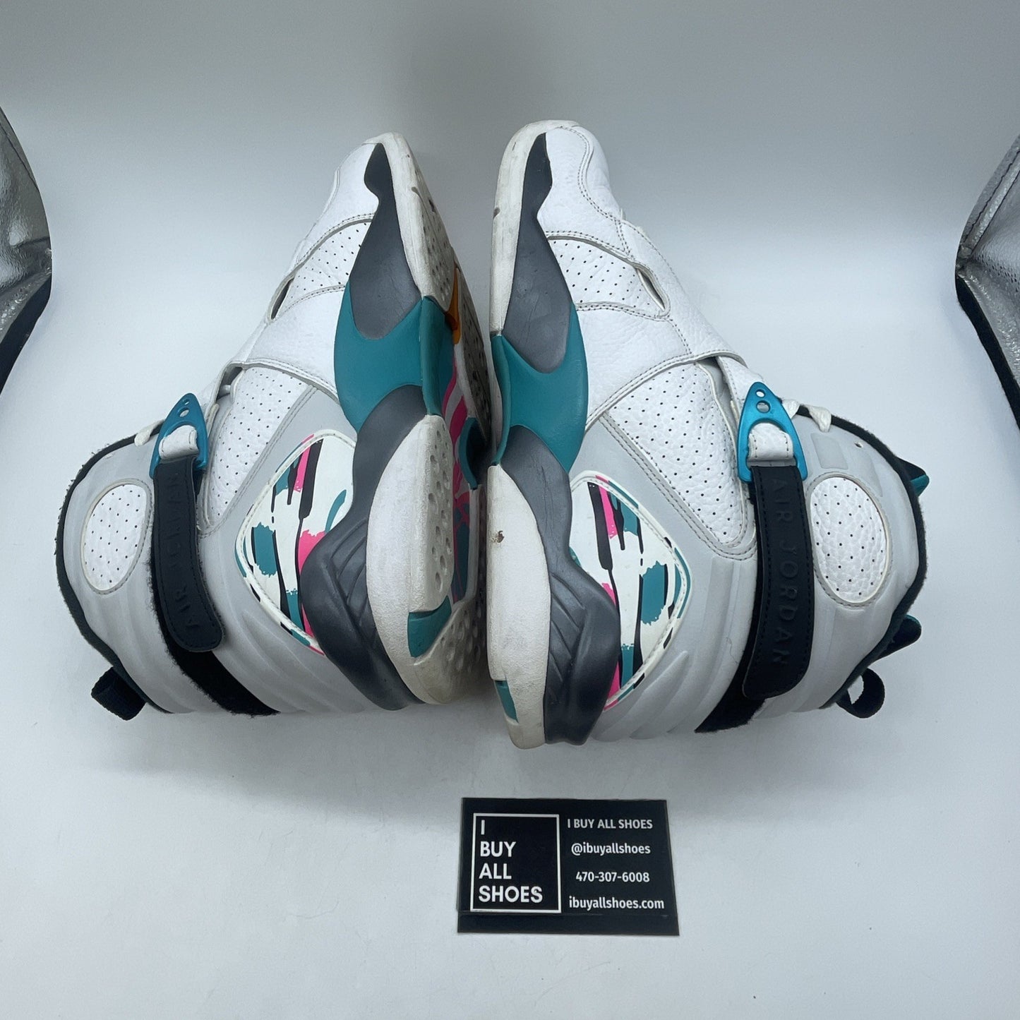 Size 13 - Air Jordan 8 Retro South Beach (305381-113)